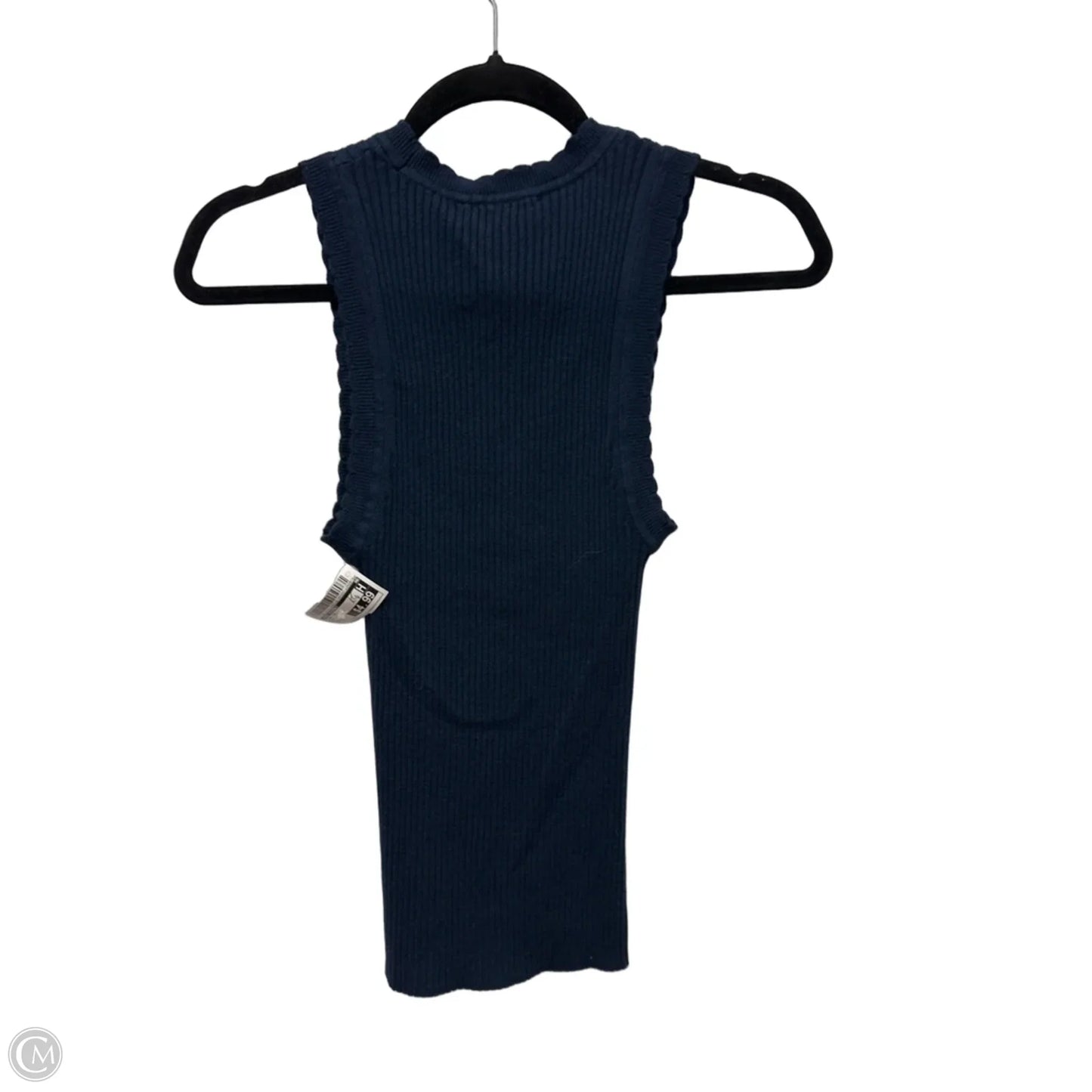 Tank Top By Free Assembly In Navy, Size: M