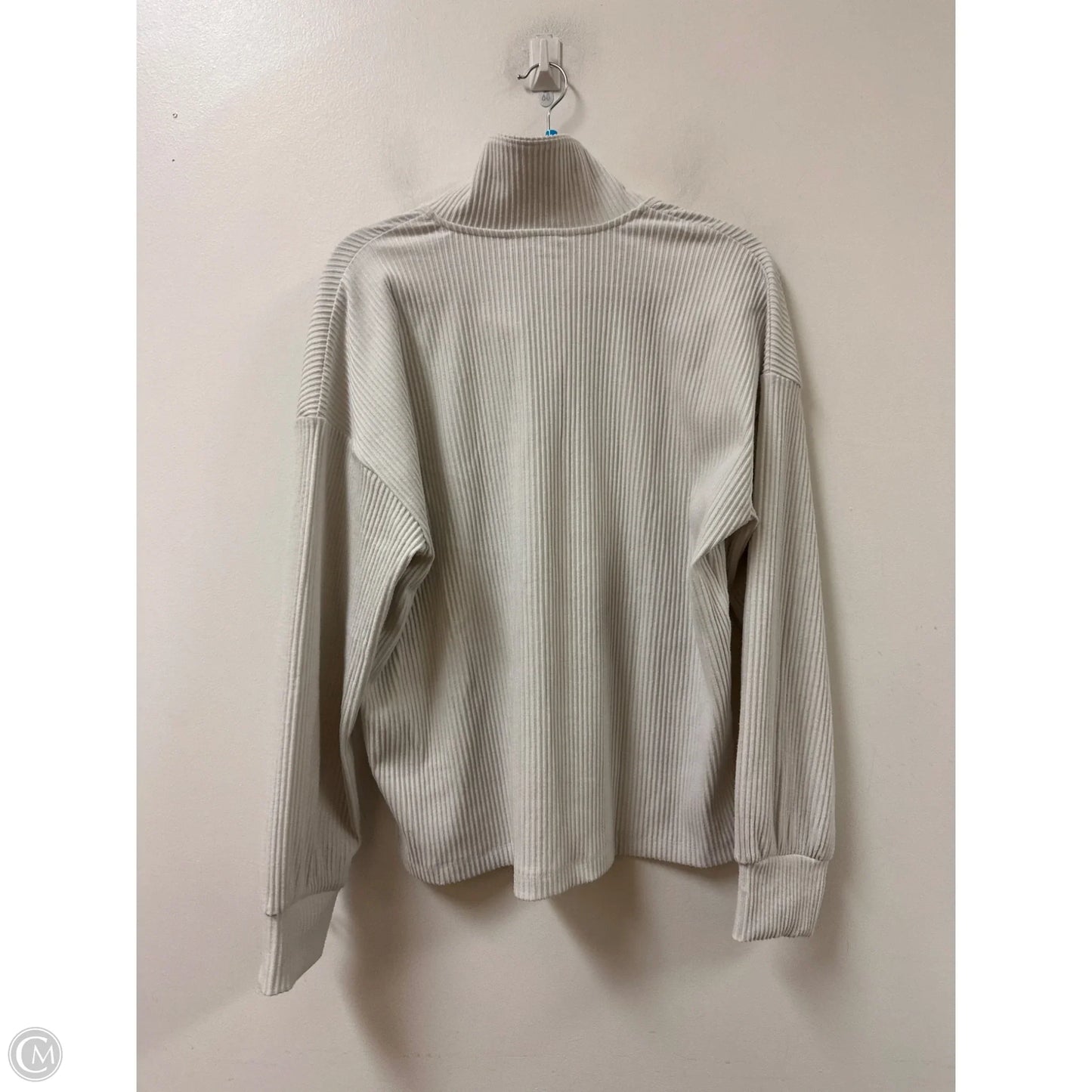 Top Long Sleeve By Have In Grey, Size: L
