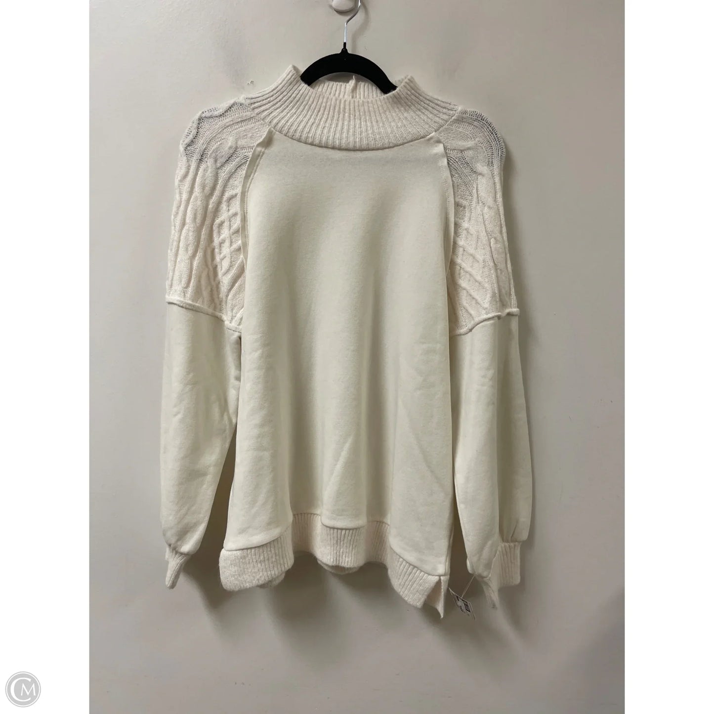 Sweater By Time And Tru In Cream, Size: M