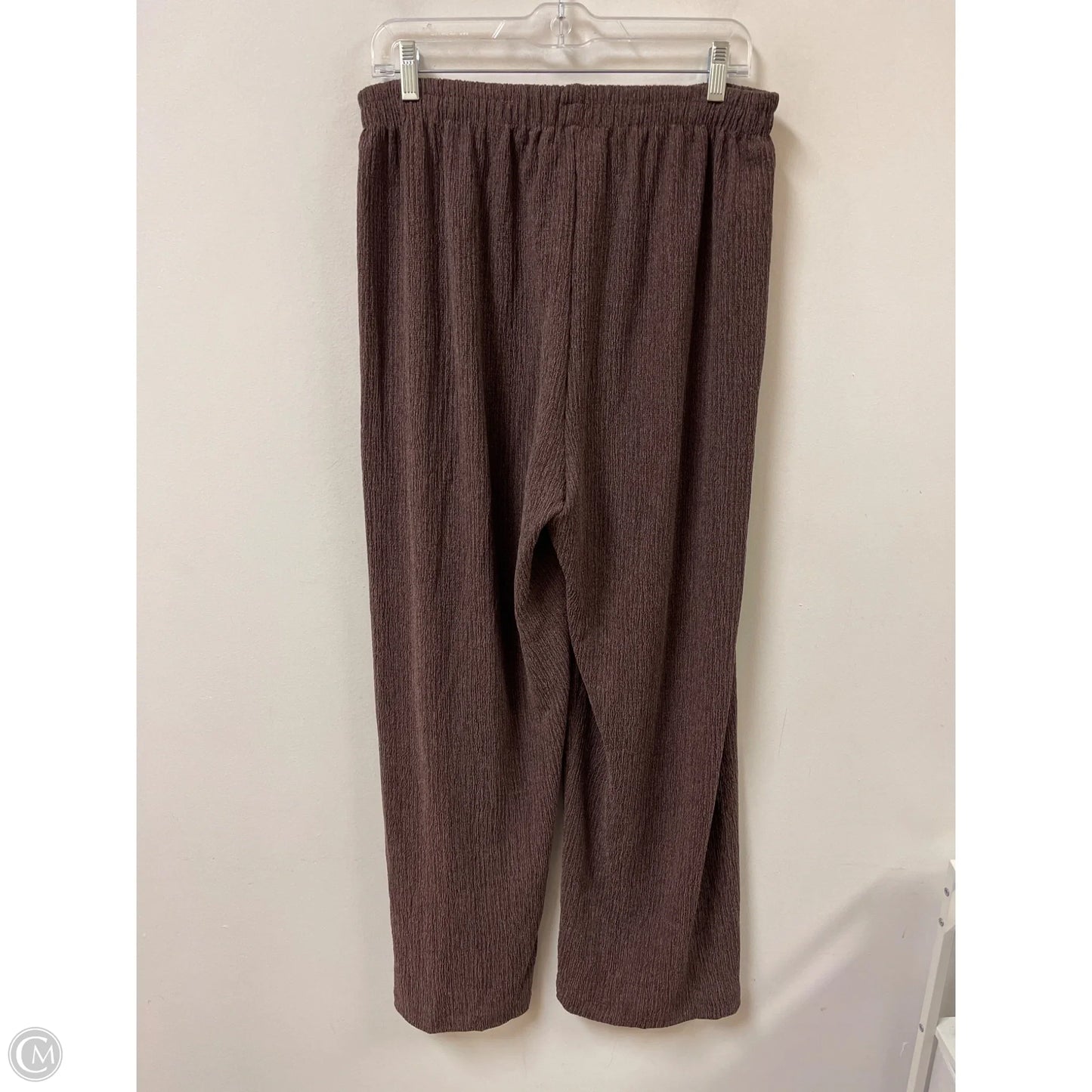 Pants Lounge By Clothes Mentor In Brown, Size: L