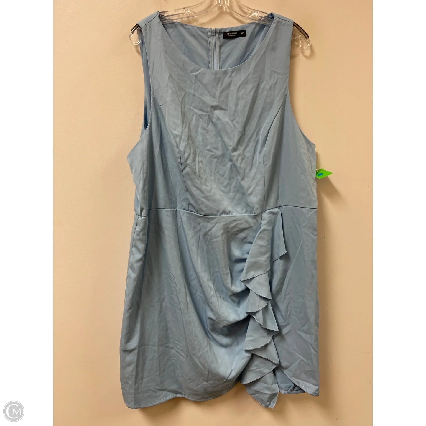 Dress Casual Short By Shein In Blue, Size: 4x