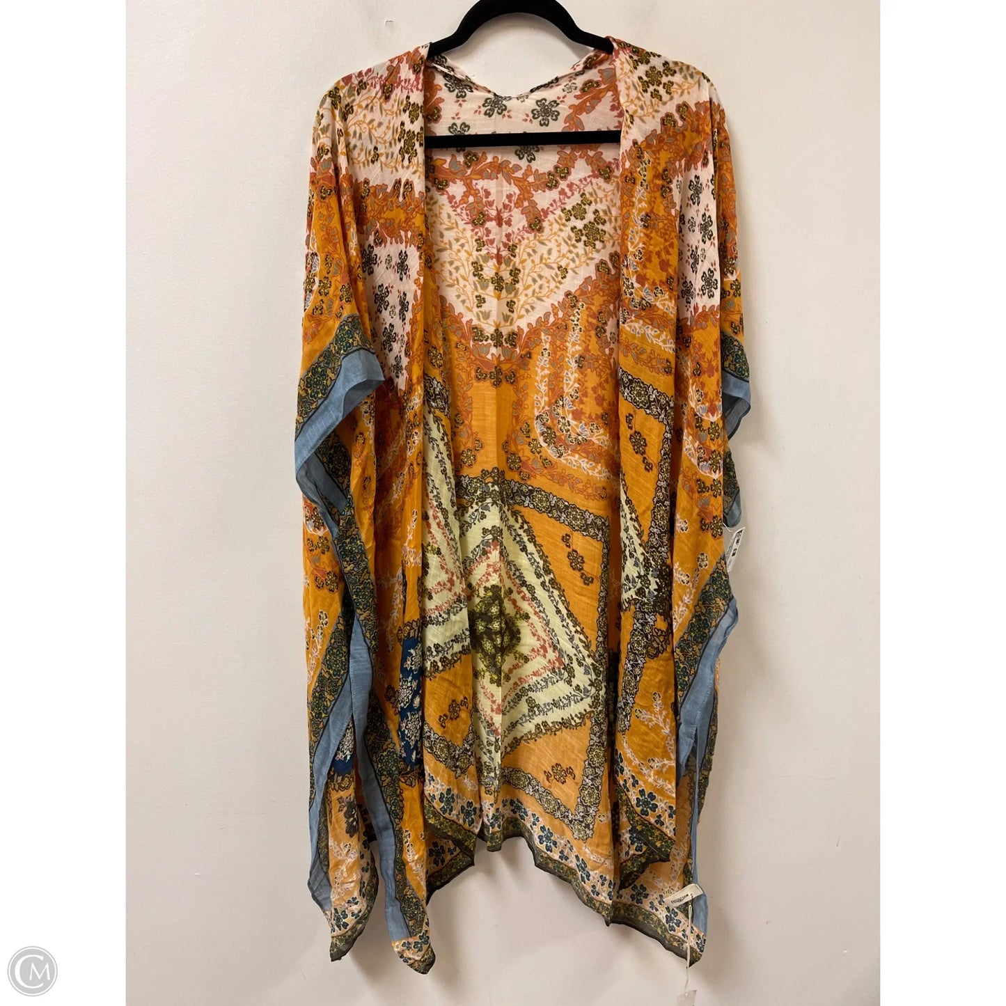 Sweater Cardigan By Clothes Mentor In Yellow, Size: Osfm
