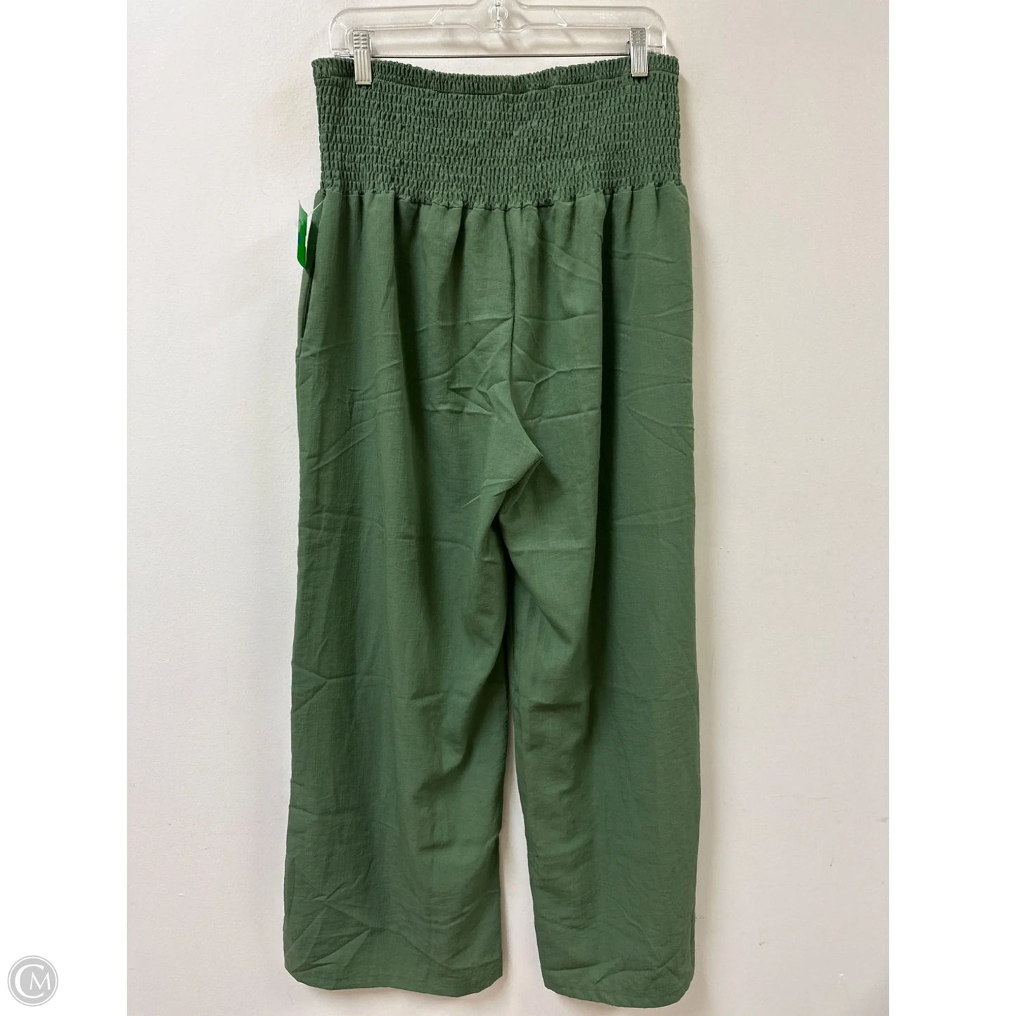 Pants Wide Leg By Clothes Mentor In Green, Size: 18