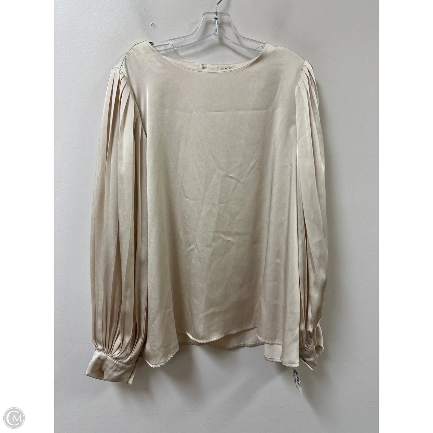 Top Long Sleeve By Jodifl In Cream, Size: Xl