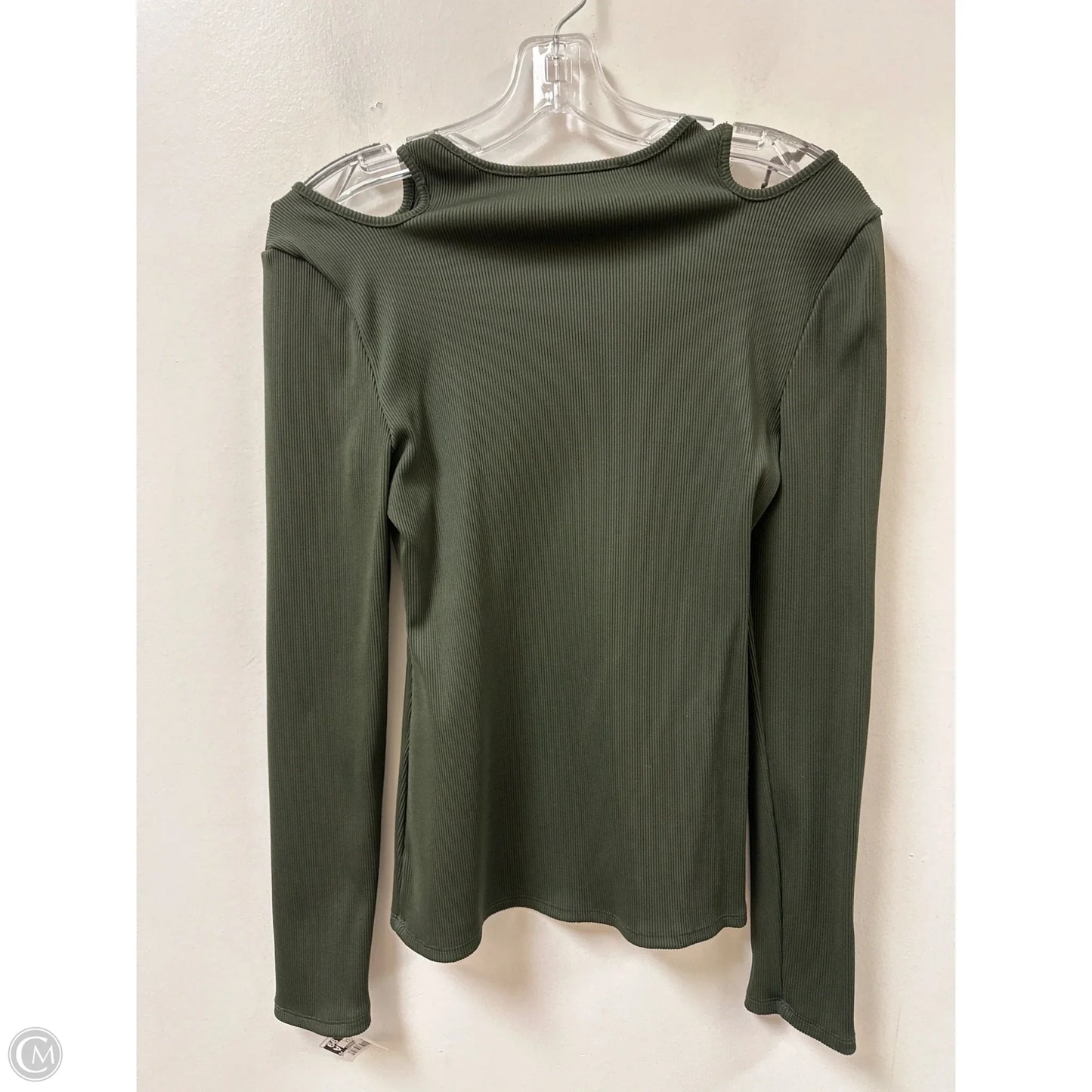 Top Long Sleeve By White House Black Market In Green, Size: M