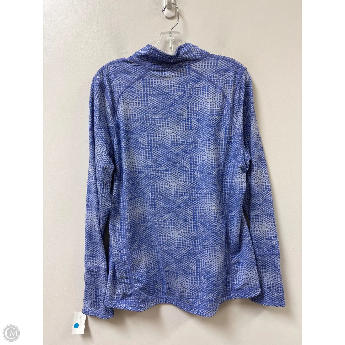 Athletic Top Long Sleeve Collar By Kirkland In Purple, Size: Xl