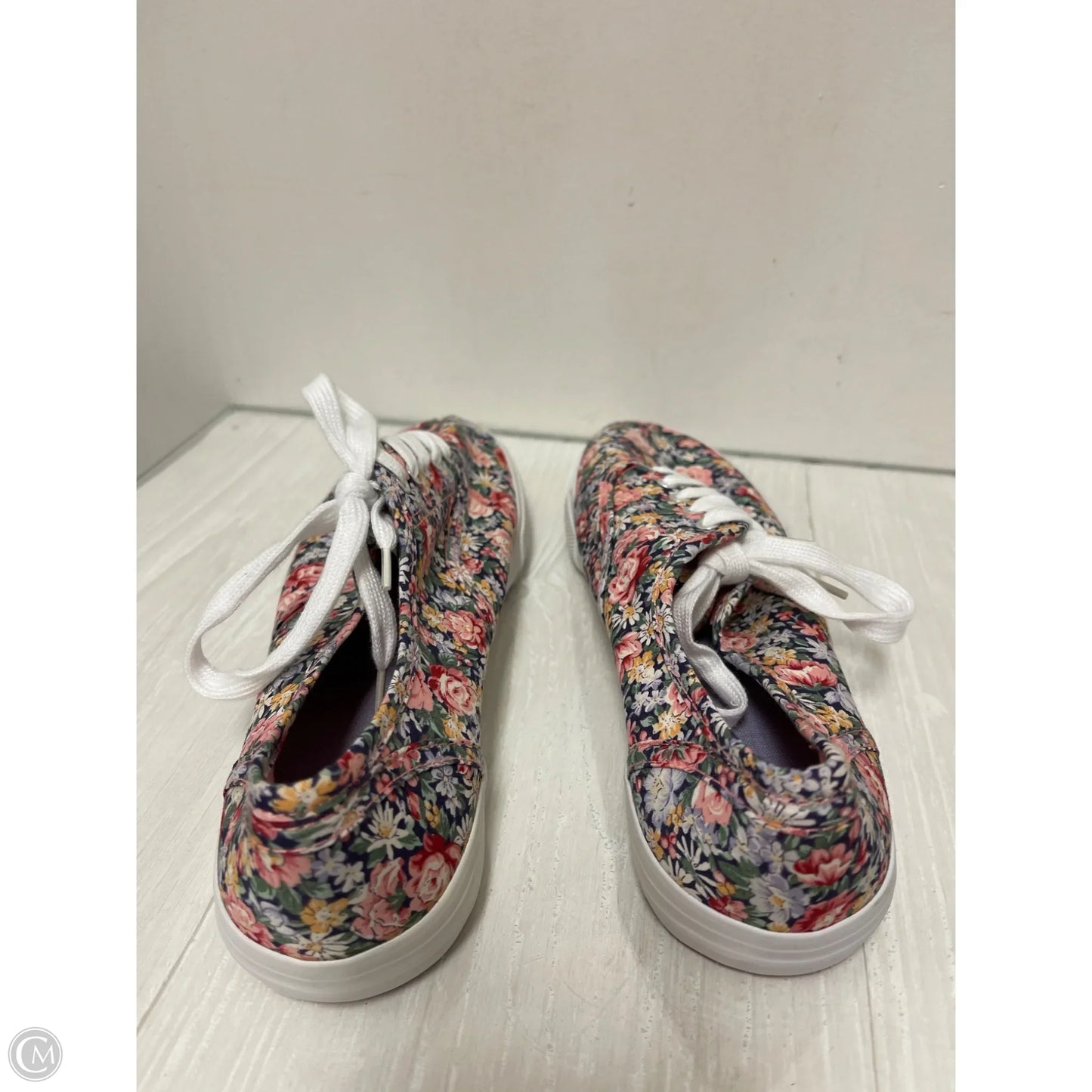 Shoes Sneakers By Mossimo In Floral Print, Size: 10