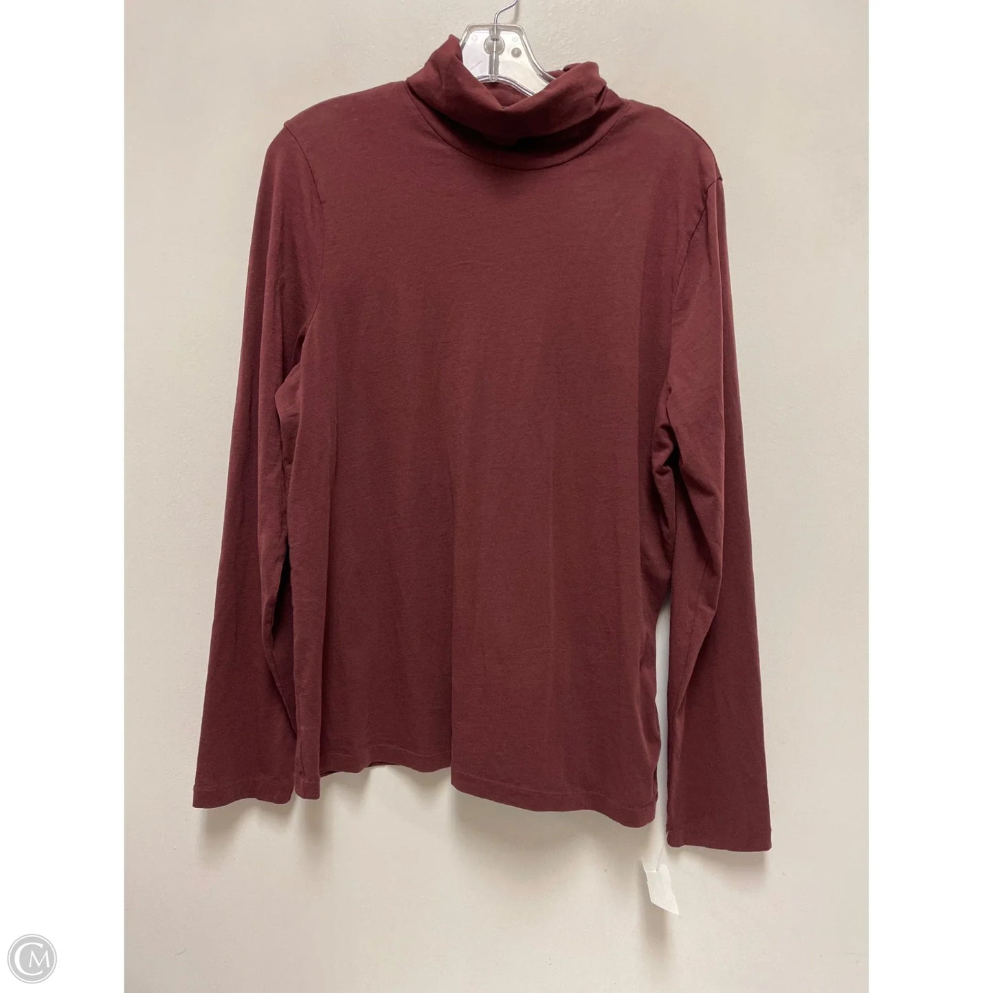 Top Long Sleeve By J. Crew In Red, Size: 1x