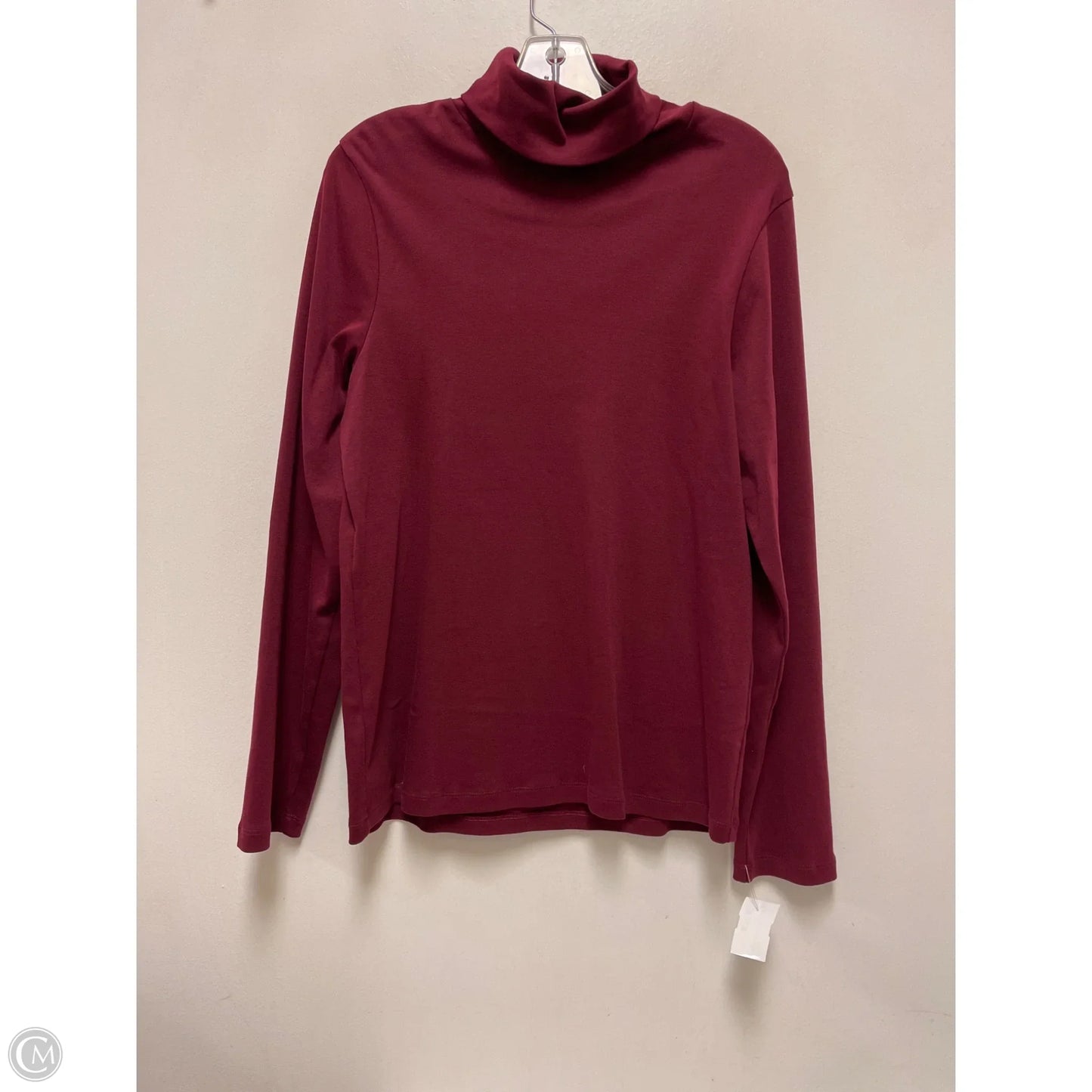 Top Long Sleeve By J. Crew In Red, Size: 1x