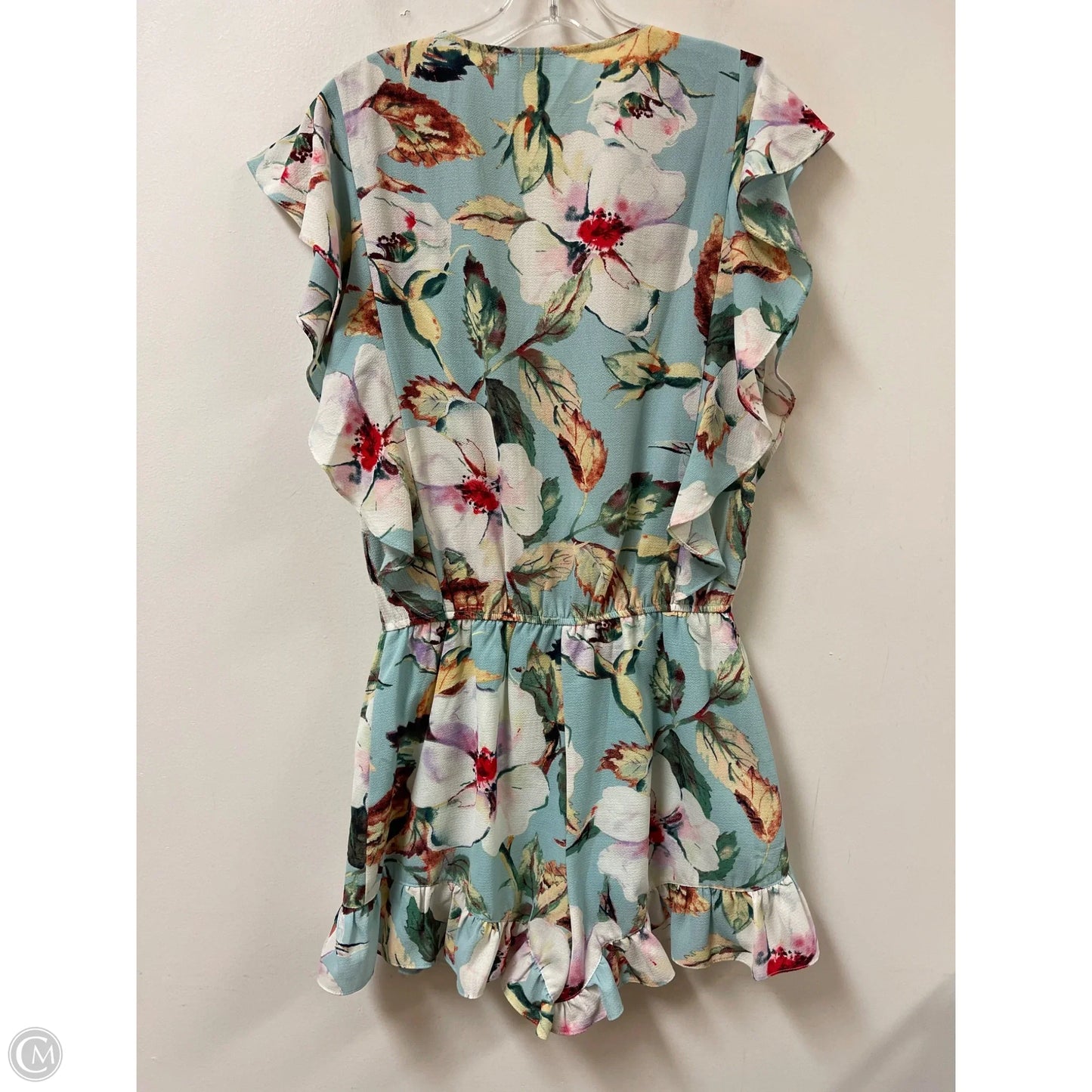 Romper By Umgee In Floral Print, Size: S