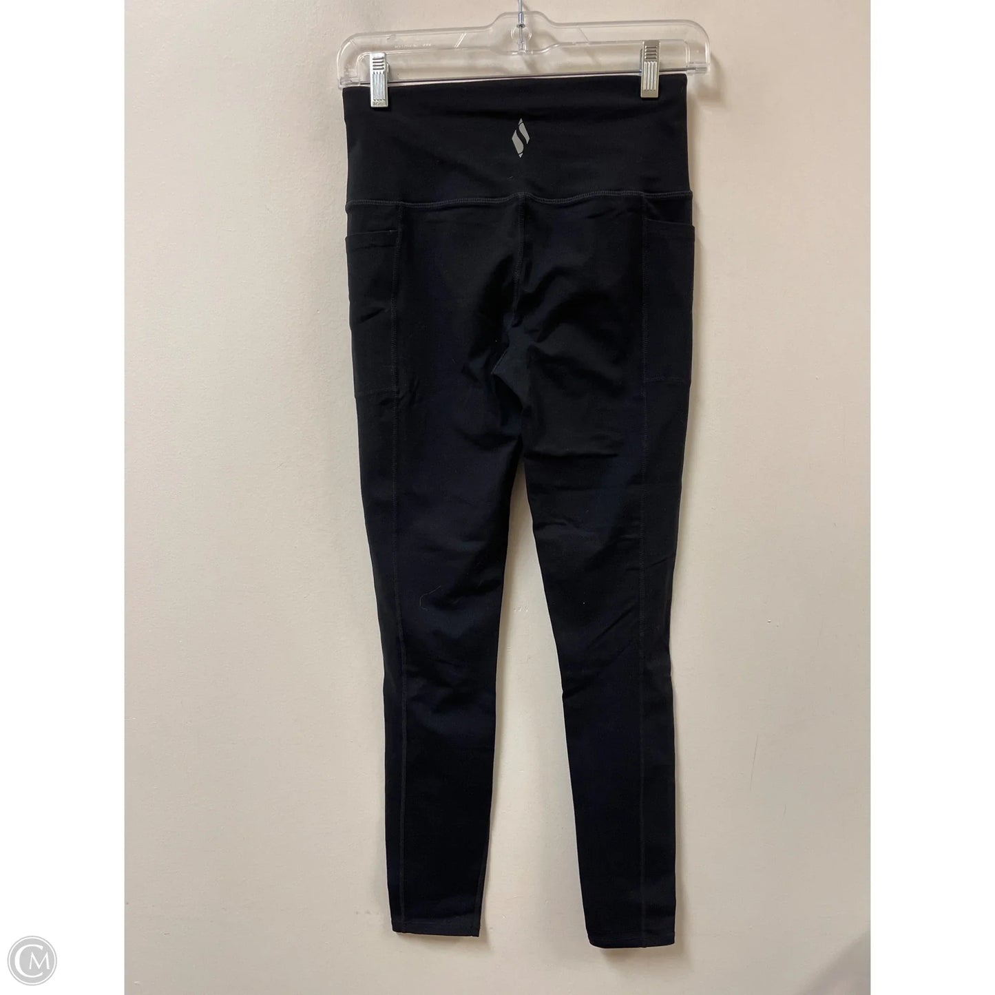 Athletic Leggings By Skechers In Black, Size: S