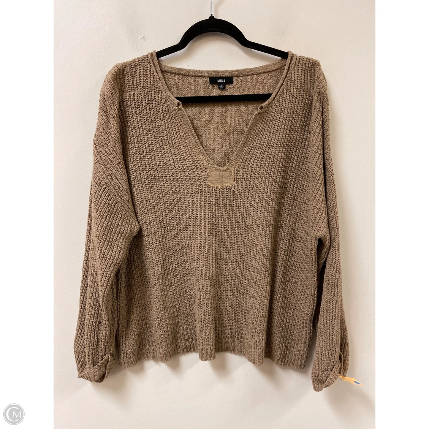 Sweater By Mine In Brown, Size: M