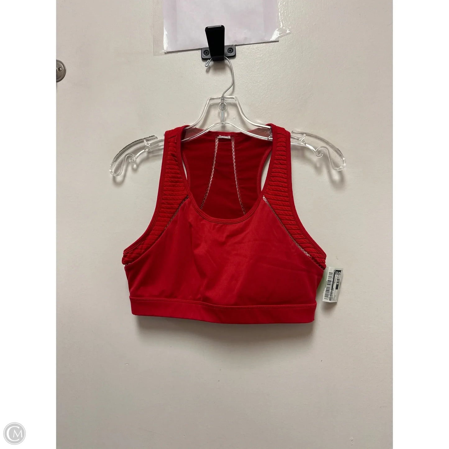Athletic Bra By Fabletics In Red, Size: M