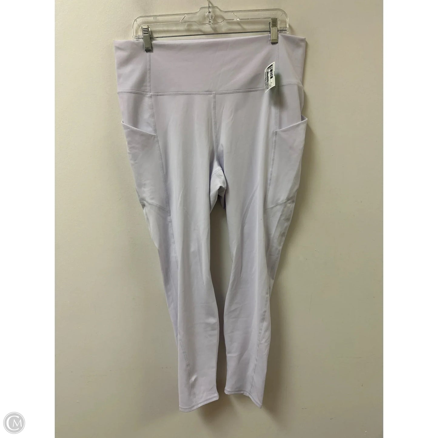 Athletic Leggings By Fabletics In Purple, Size: 1x