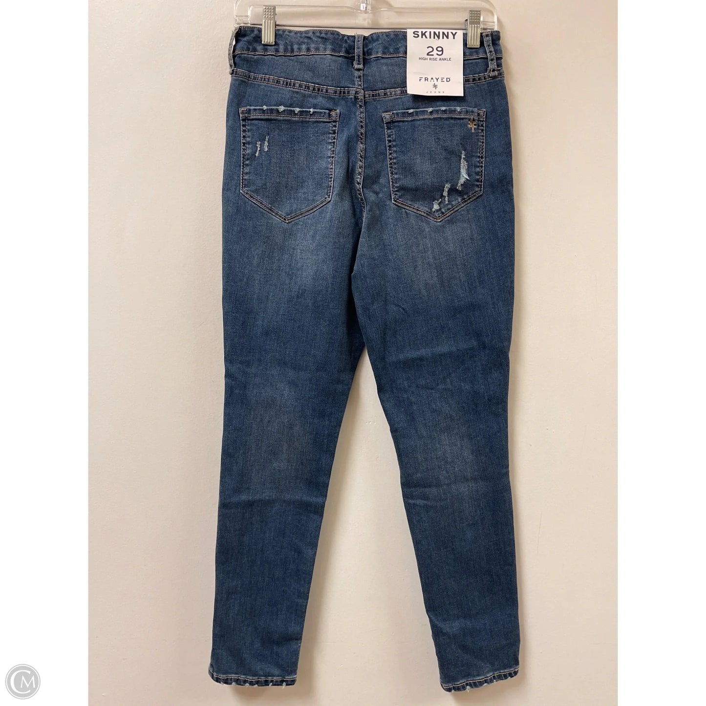Jeans Skinny By Clothes Mentor In Blue Denim, Size: 8