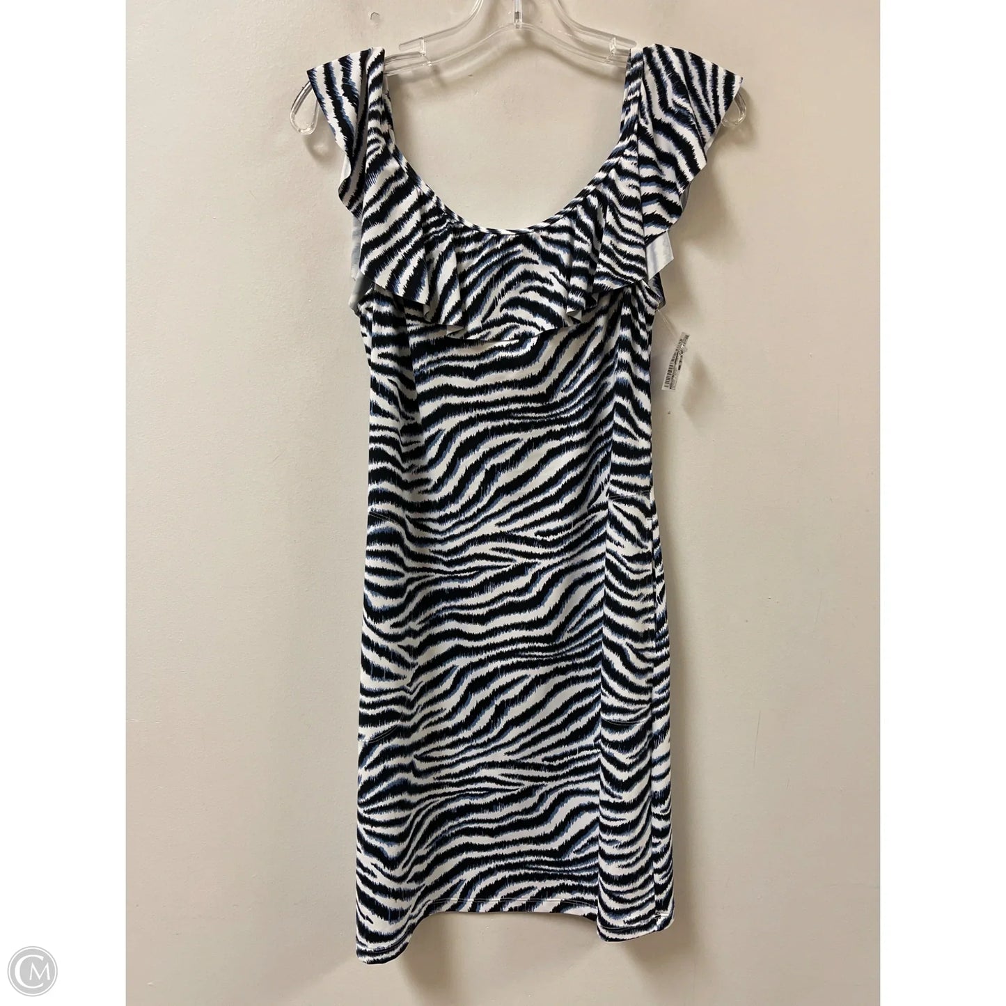 Dress Casual Short By Tommy Bahama In Black & Blue, Size: M