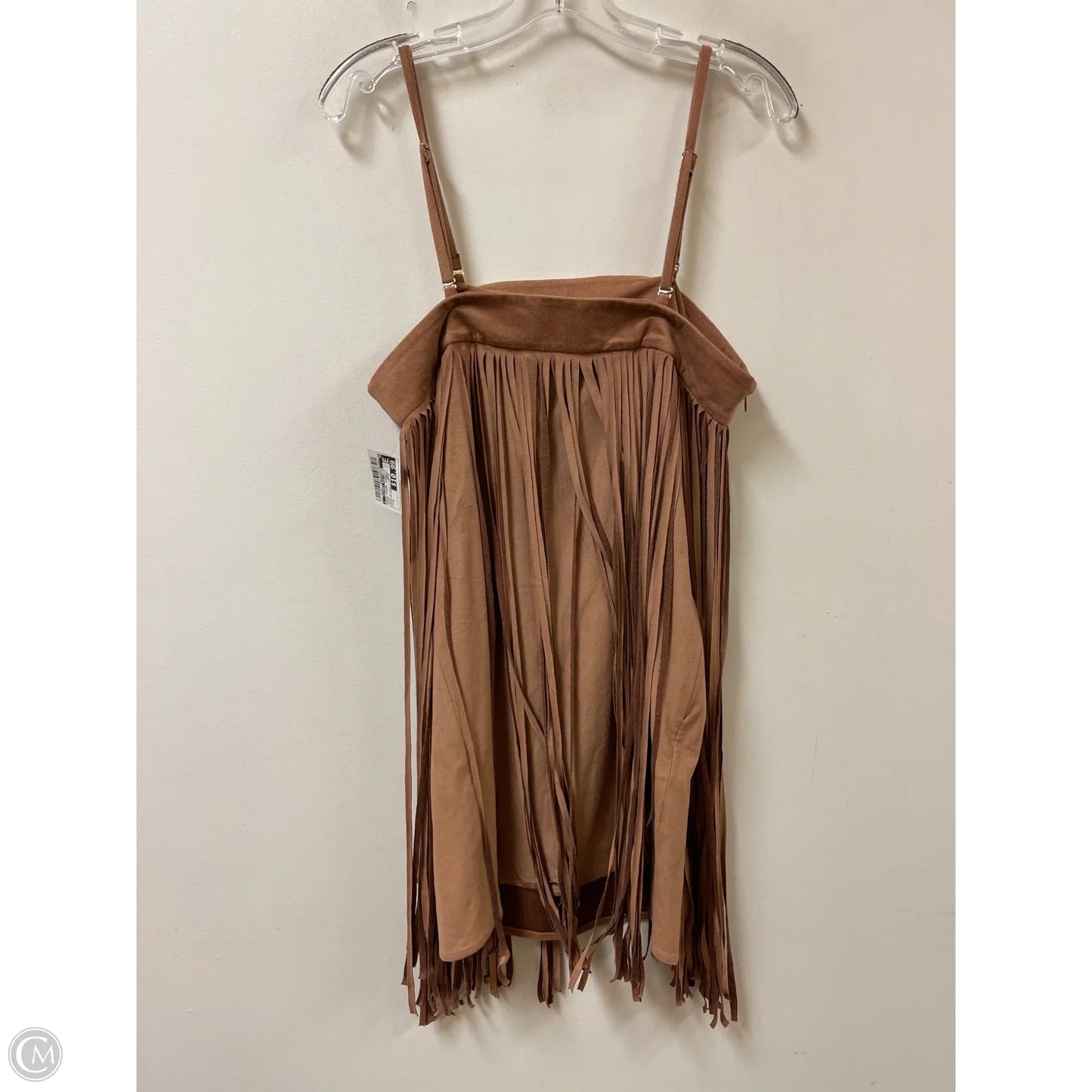 Dress Casual Short By Clothes Mentor In Brown, Size: M