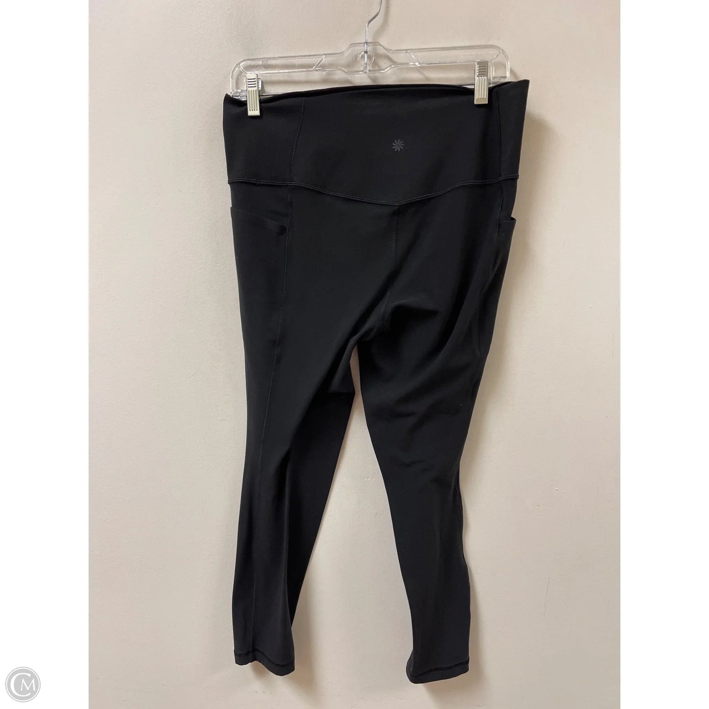Athletic Leggings By Athleta In Black, Size: L
