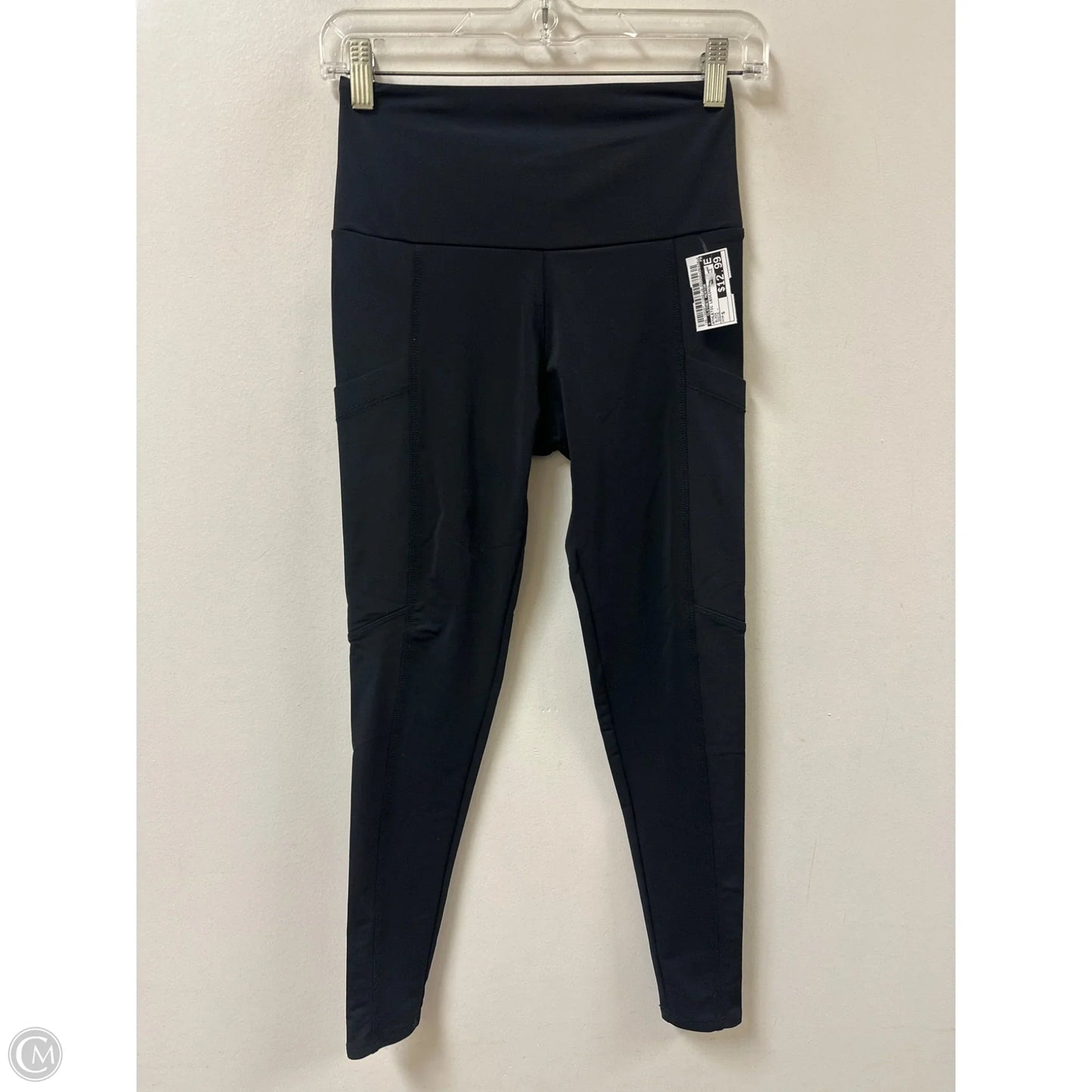 Athletic Leggings By Clothes Mentor In Black, Size: S