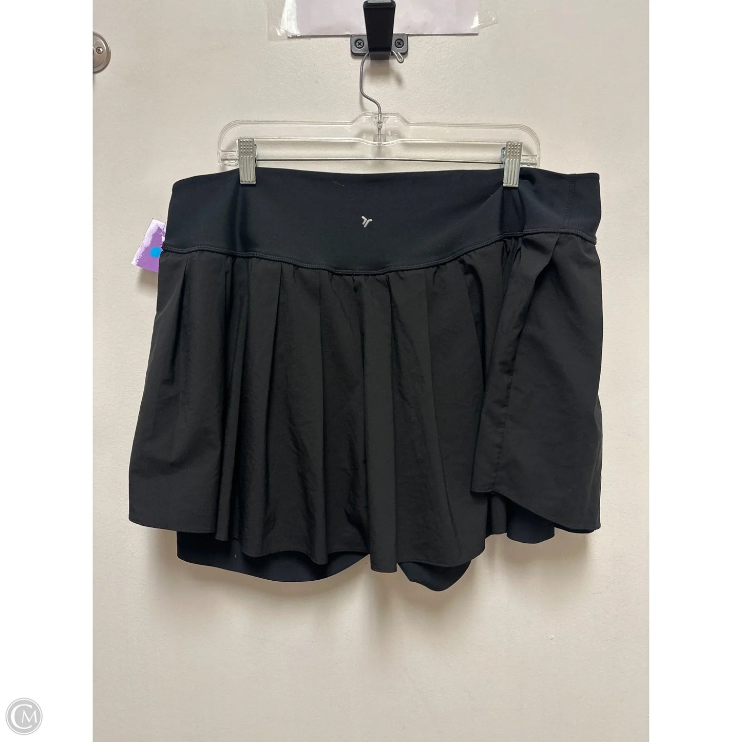 Athletic Skort By Old Navy In Black, Size: 1x