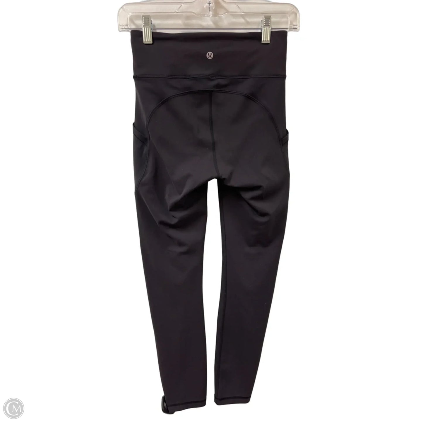Athletic Leggings By Lululemon In Black, Size: 4