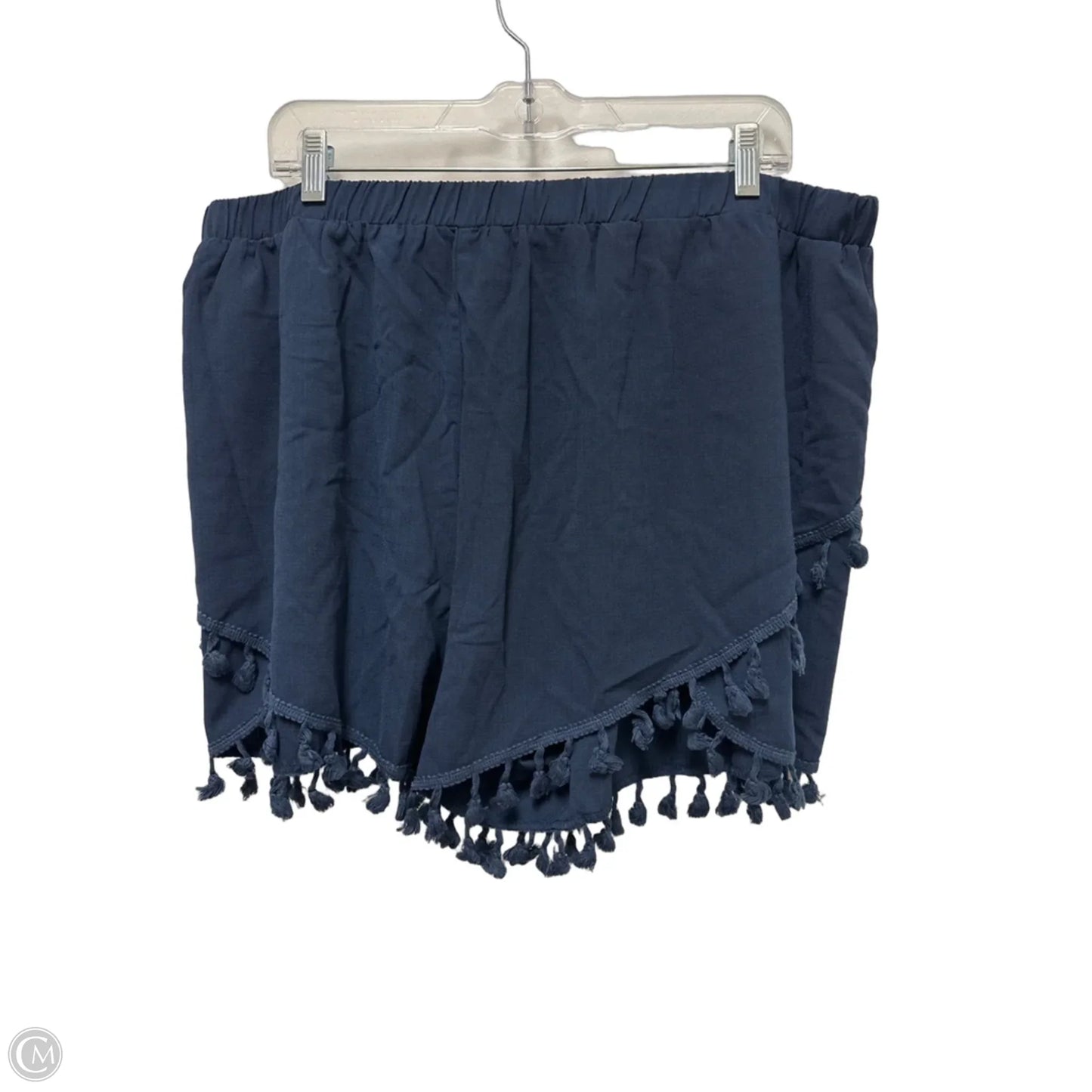 Shorts By Shein In Navy, Size: 20