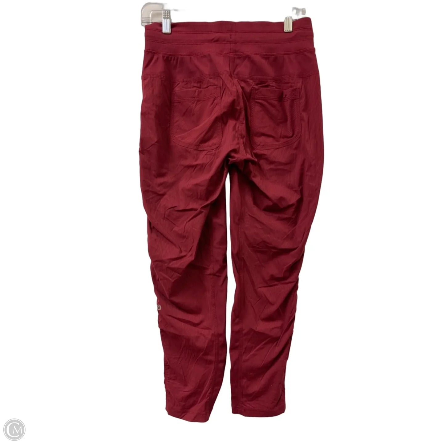 Athletic Pants By Lululemon In Red, Size: S