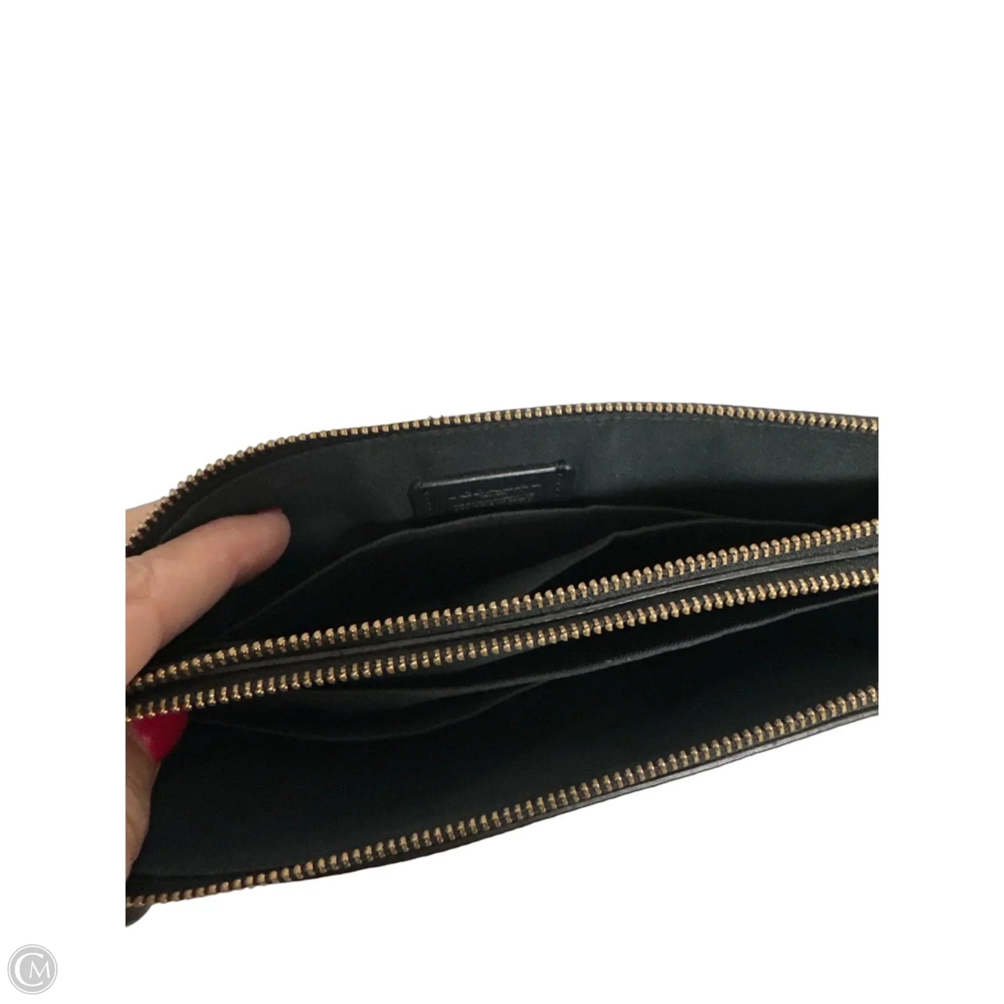 Wristlet Designer By Coach, Size: Large