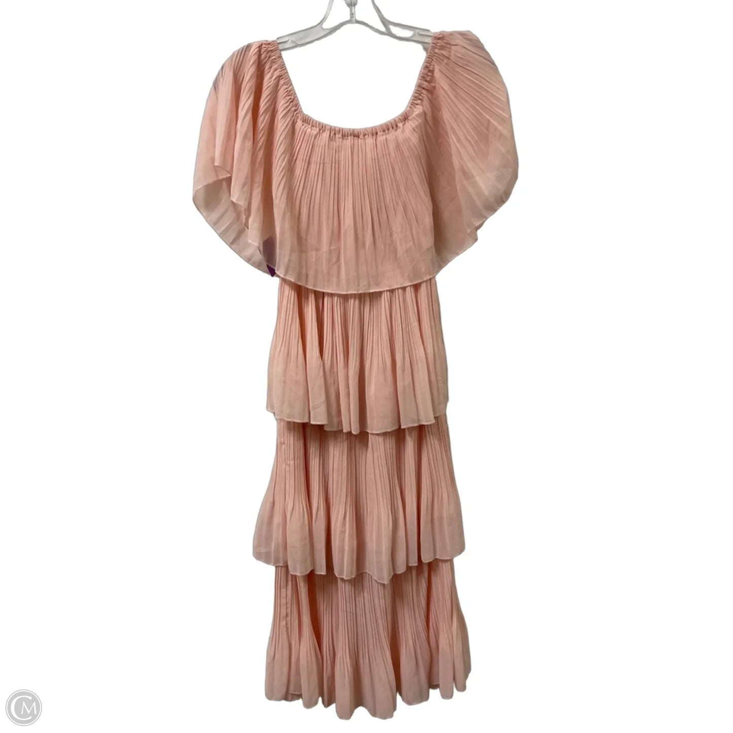 Dress Casual Midi By Clothes Mentor In Pink, Size: S