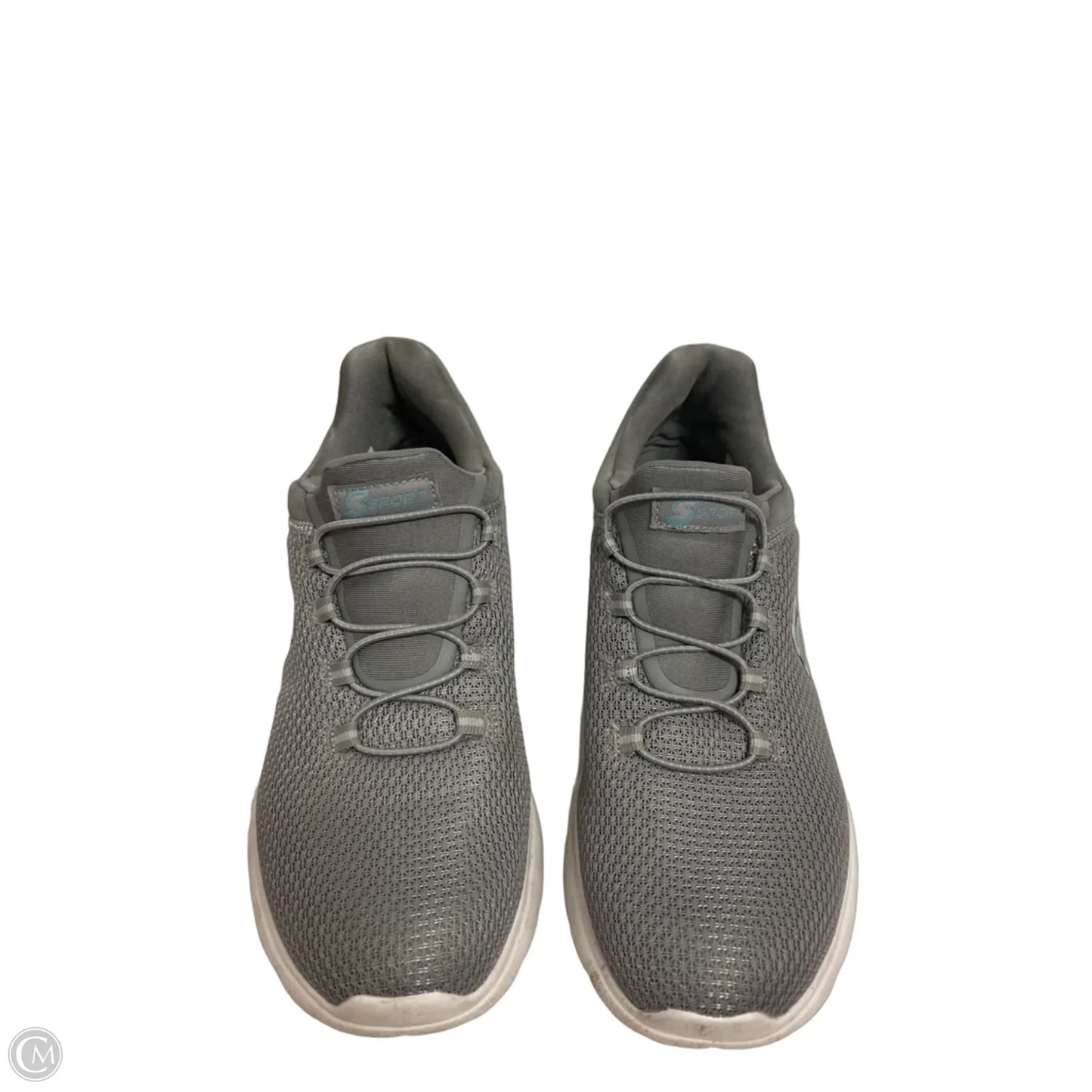 Shoes Athletic By Skechers In Grey, Size: 8.5