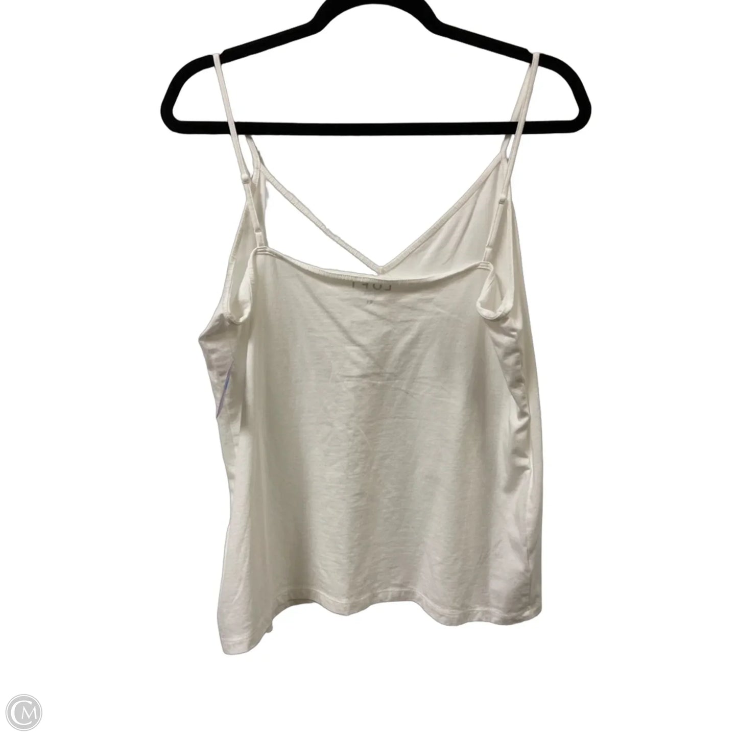 Tank Top By Loft In White, Size: Xl