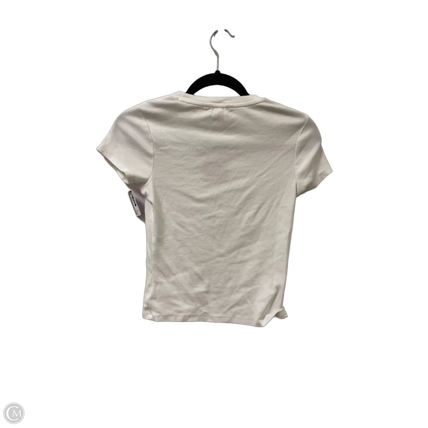 Top Short Sleeve By Lucky Brand In White, Size: Xs