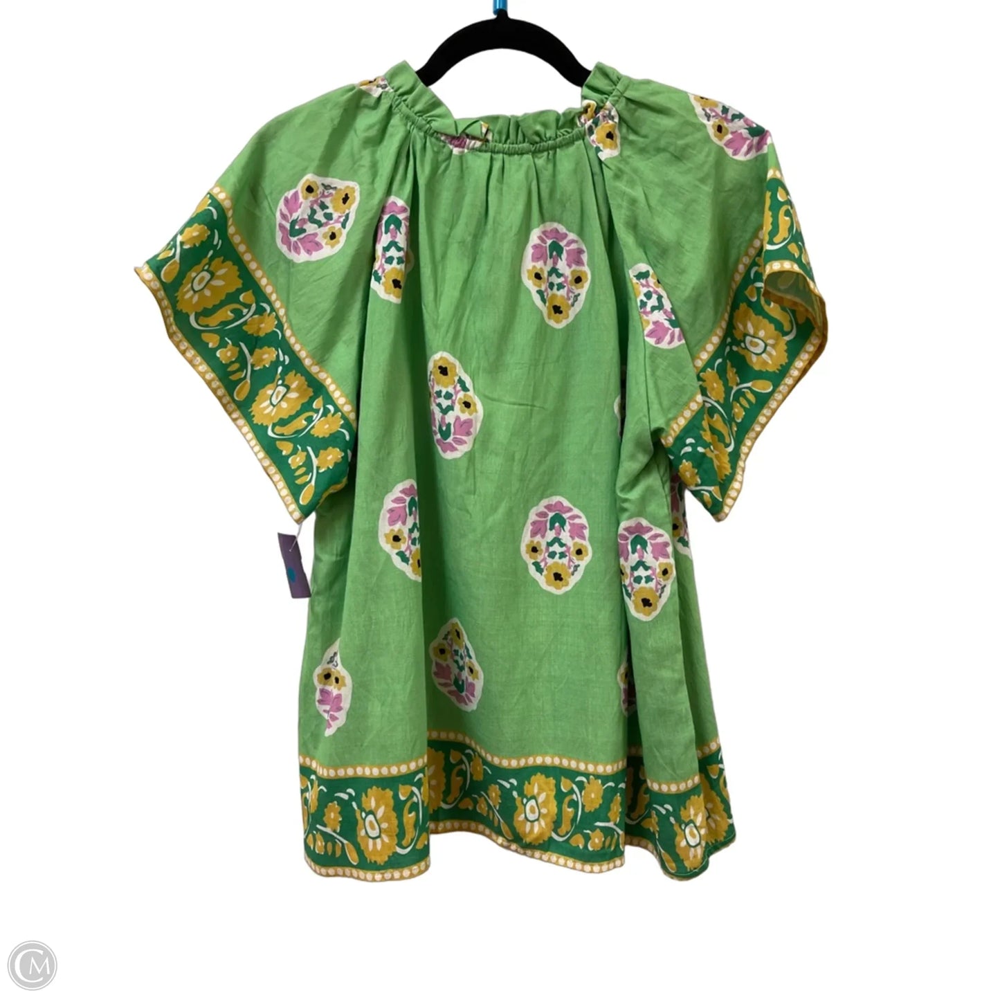 Top Short Sleeve By Umgee In Green, Size: S