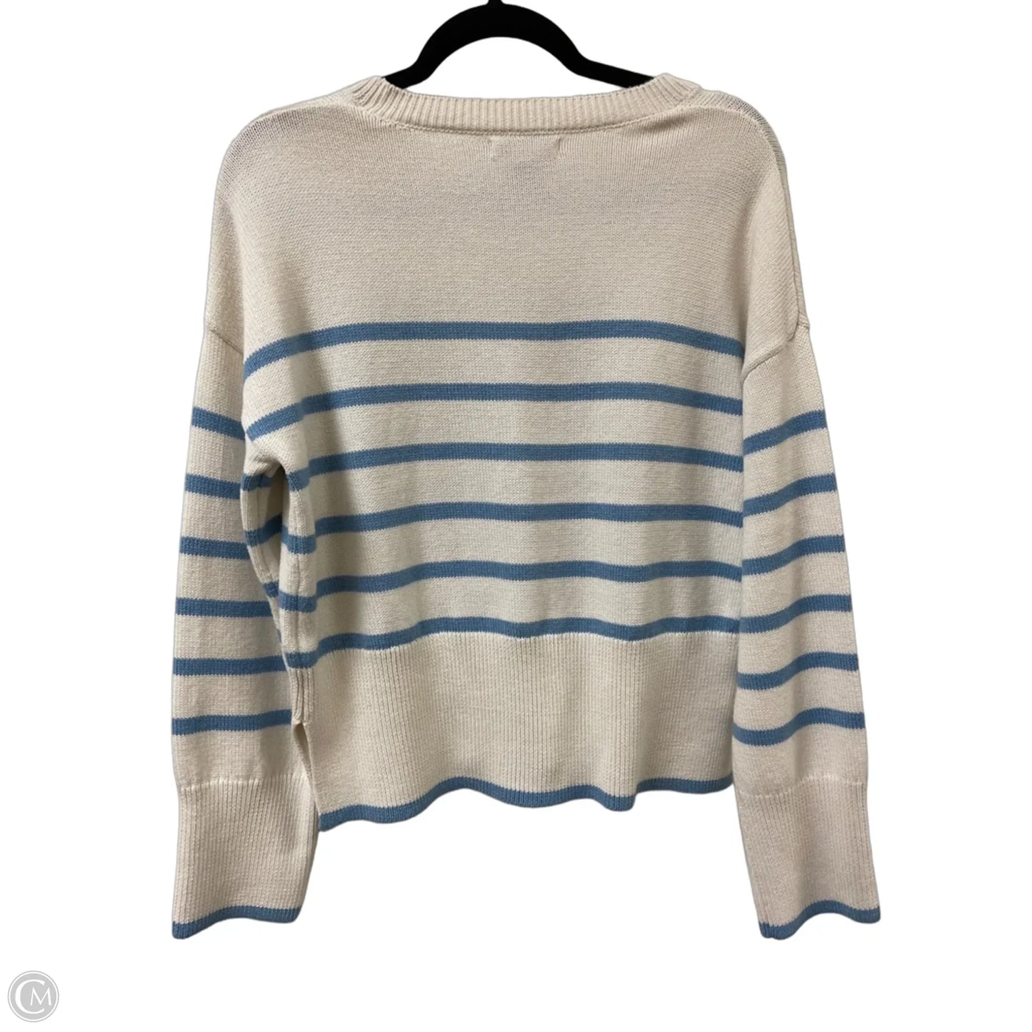 Sweater By Sincerely Jules In Blue & White, Size: M