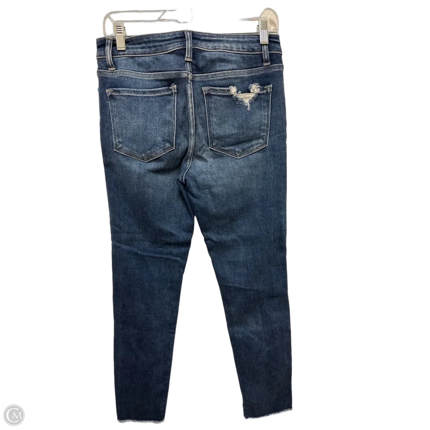 Jeans Skinny By Flying Monkey In Blue Denim, Size: 4