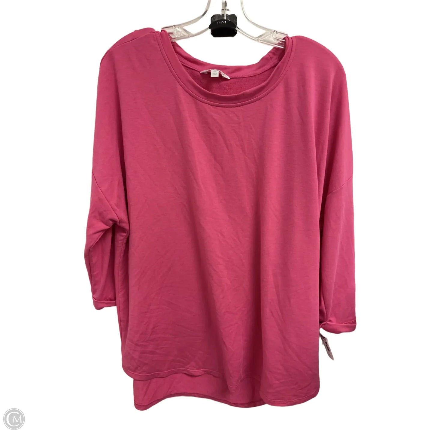 Top Long Sleeve By Crown And Ivy In Pink, Size: 2x