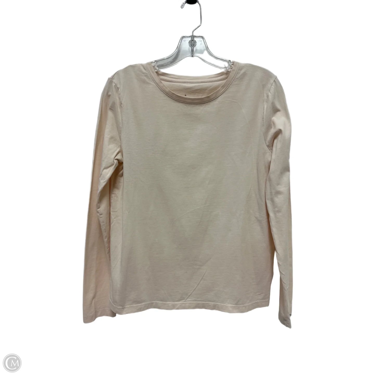 Top Long Sleeve By A New Day In Cream, Size: S