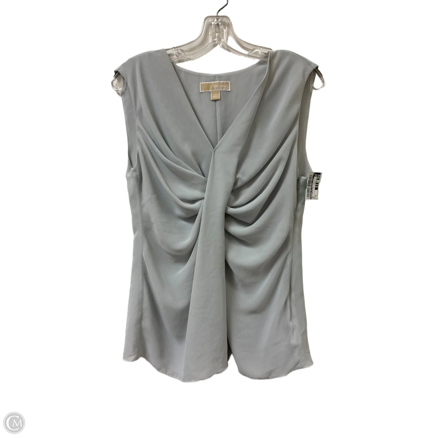 Top Sleeveless By Michael By Michael Kors In Grey, Size: M