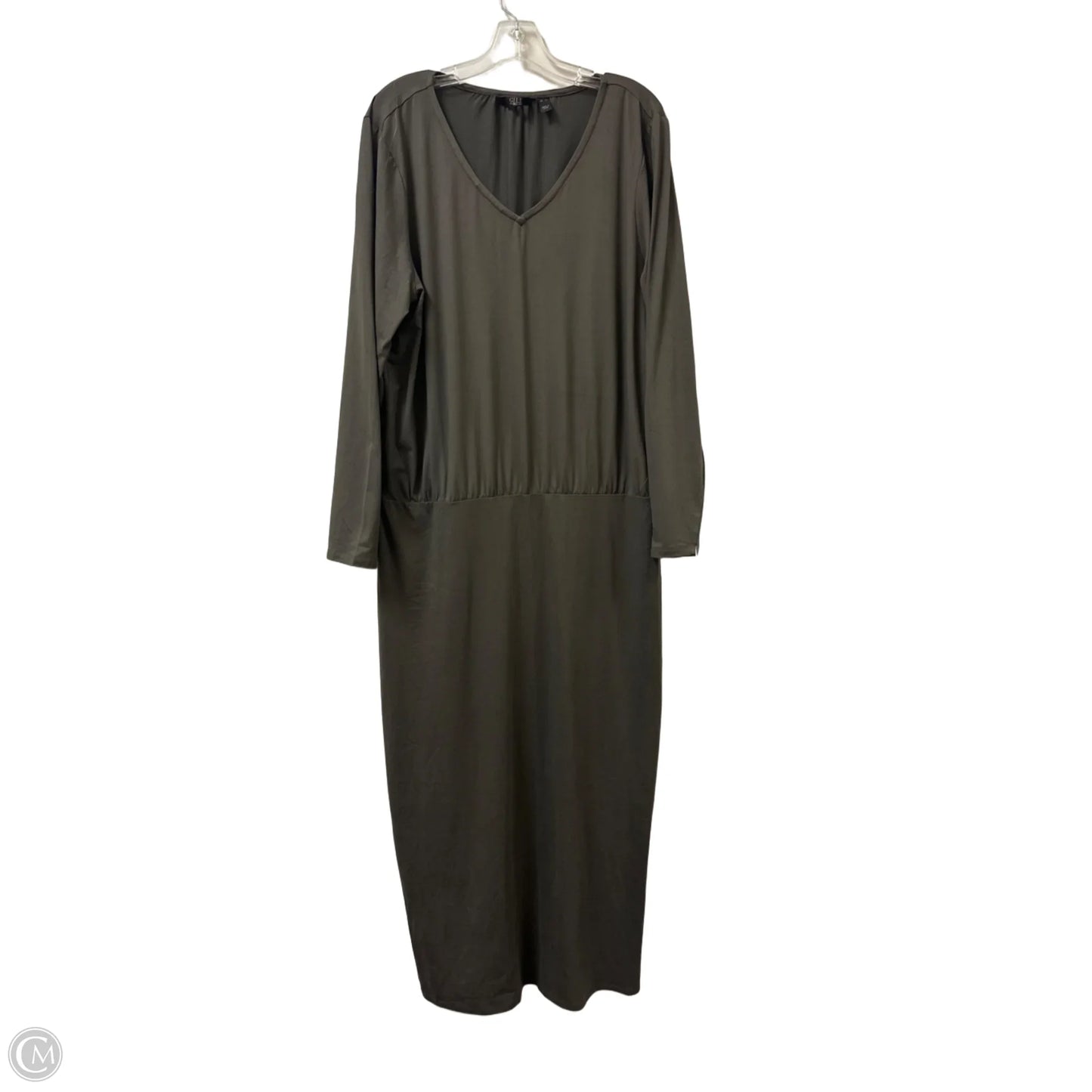 Dress Casual Maxi By Clothes Mentor In Green, Size: Xl