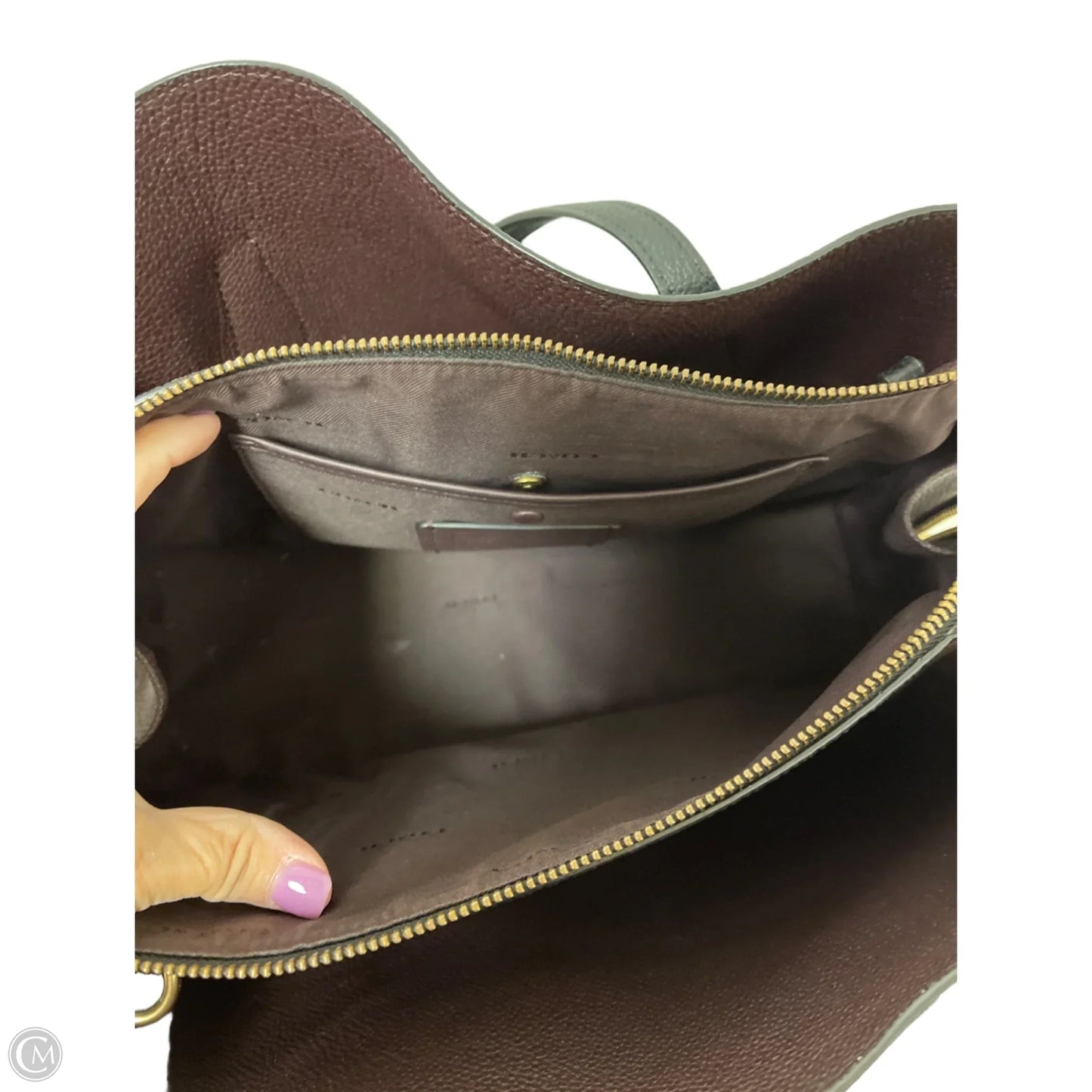 Handbag Designer By Coach, Size: Large