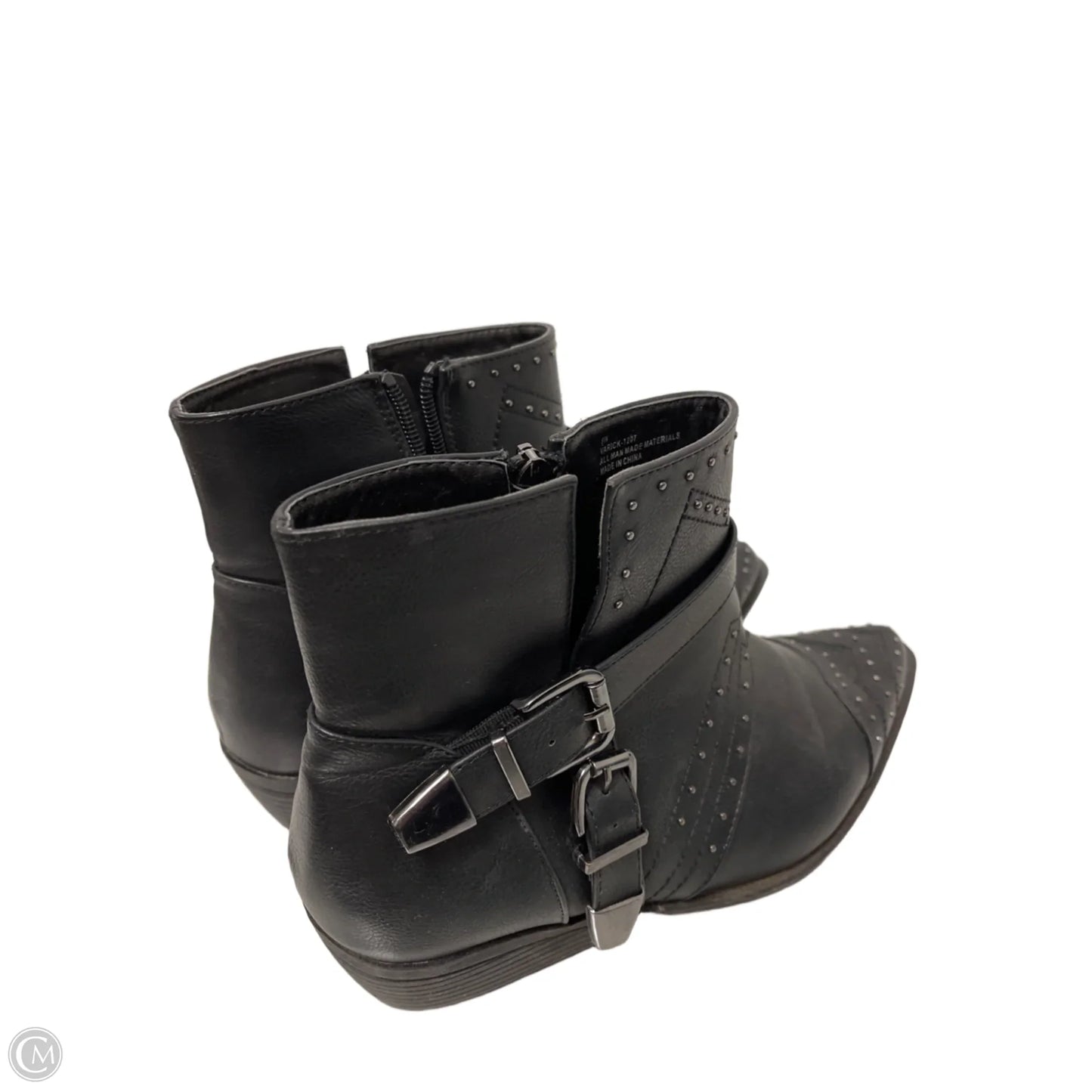 Boots Ankle Flats By Avenue In Black, Size: 8