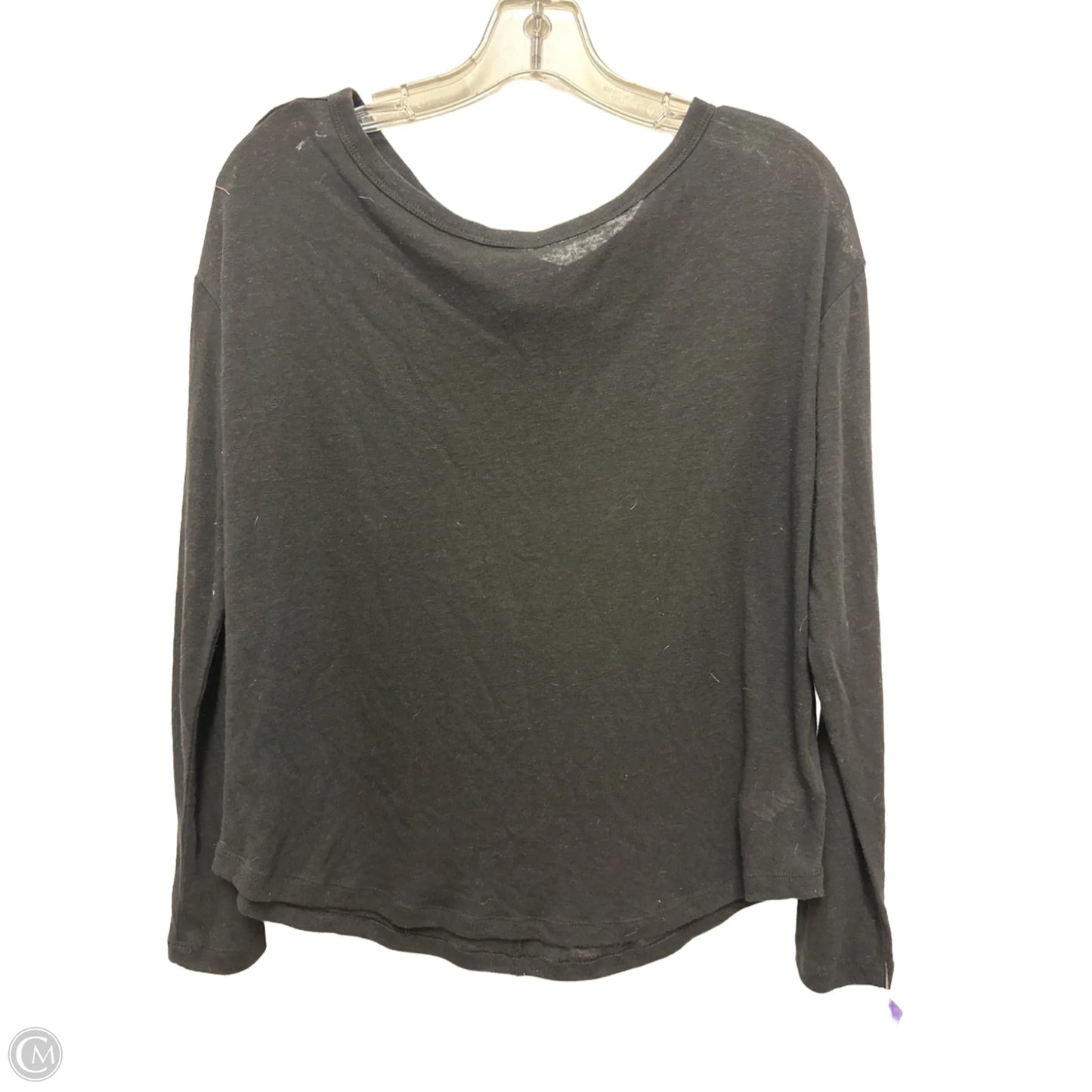 Top Long Sleeve By Gap In Black, Size: S