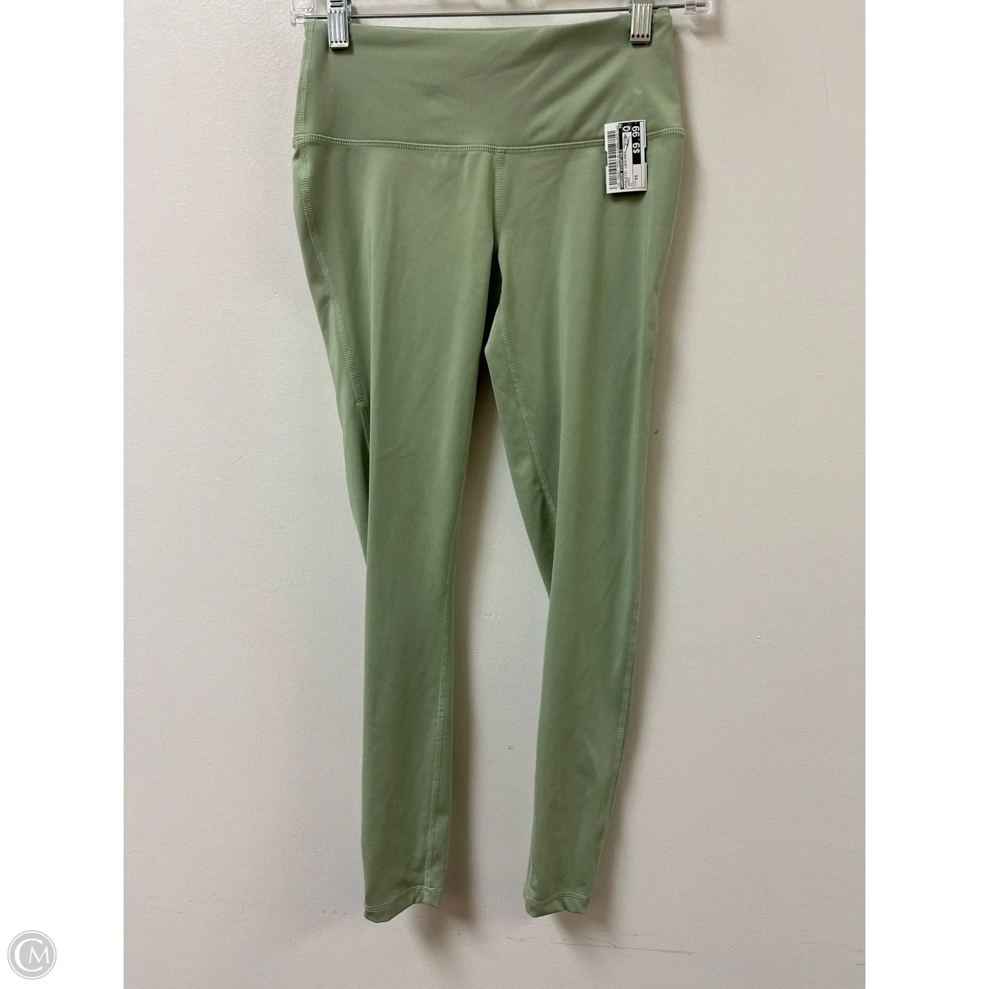Athletic Leggings By Amazon Essentials In Green, Size: Xs