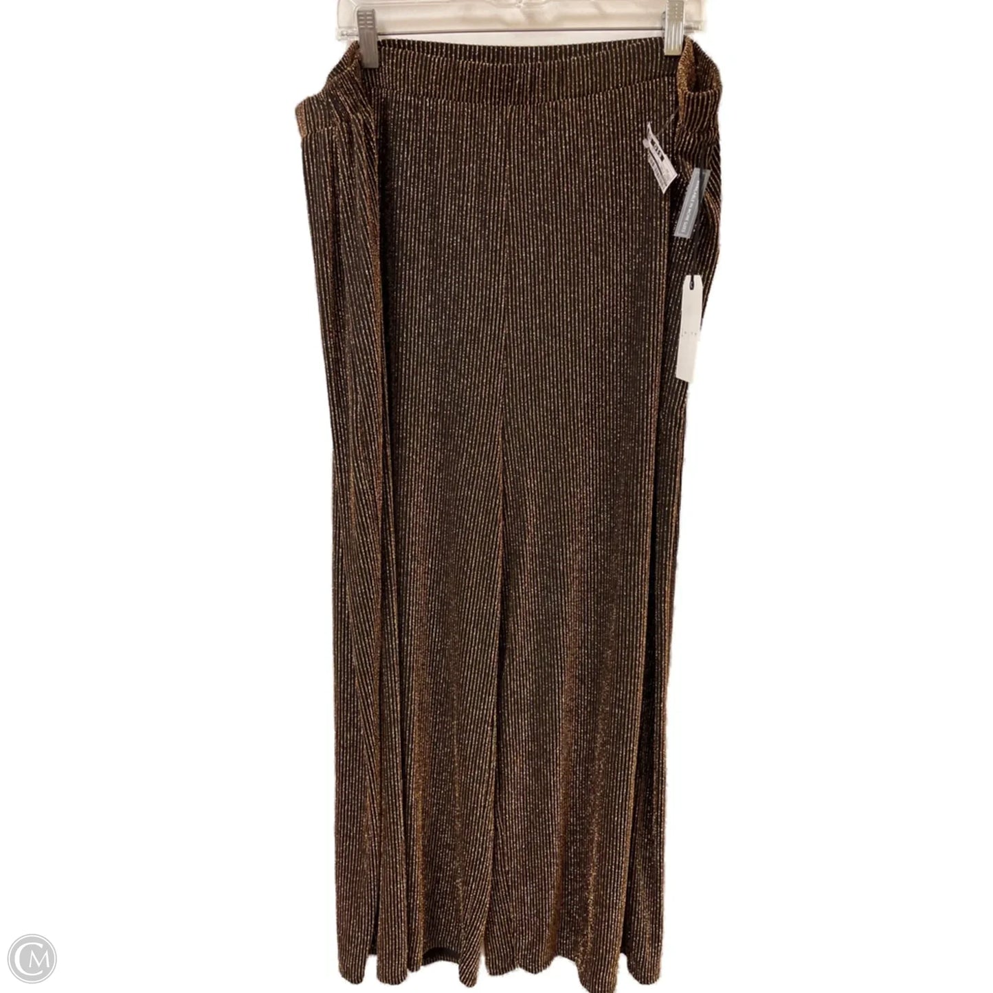 Pants Wide Leg By Leith In Black & Gold, Size: 22