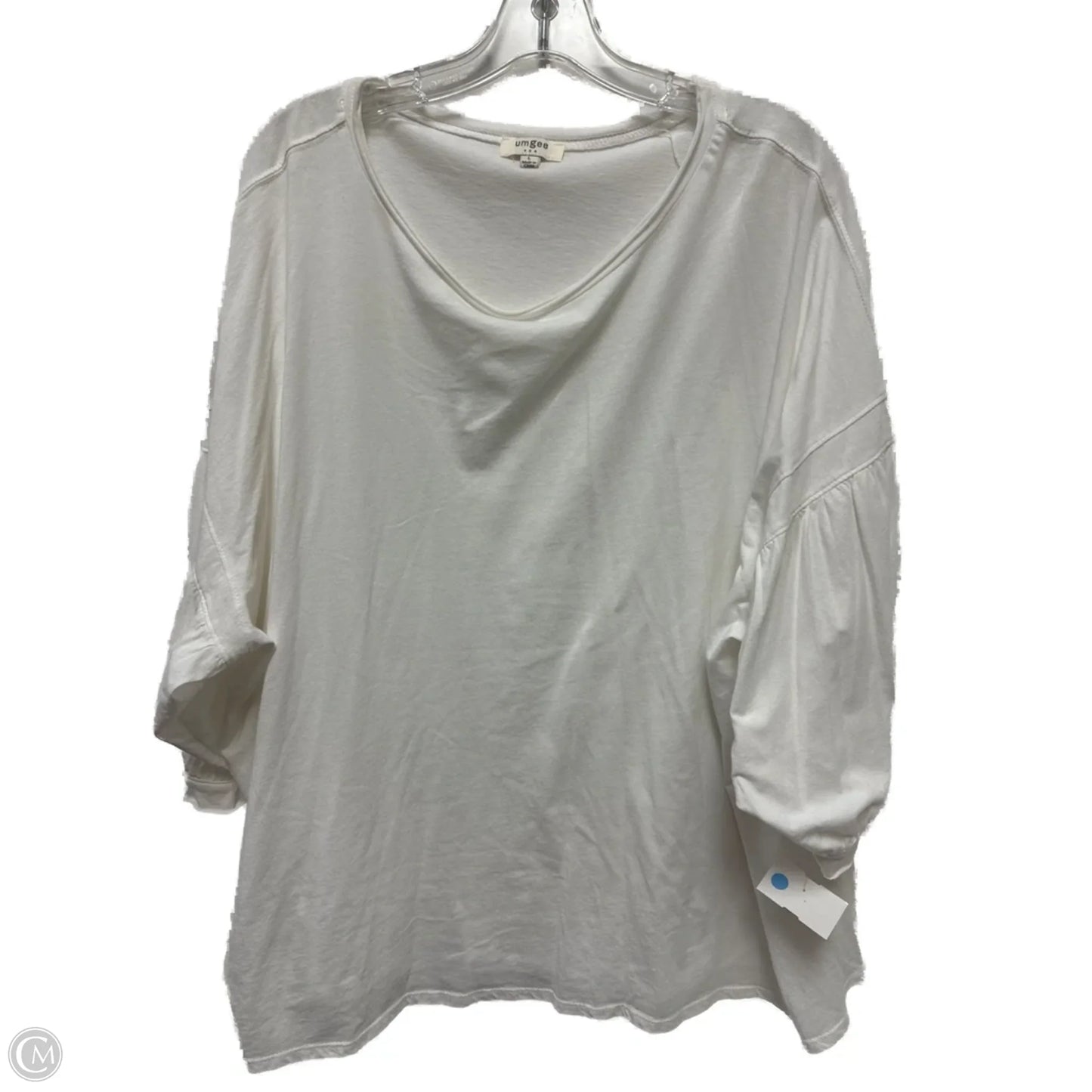 Top Long Sleeve By Umgee In White, Size: L