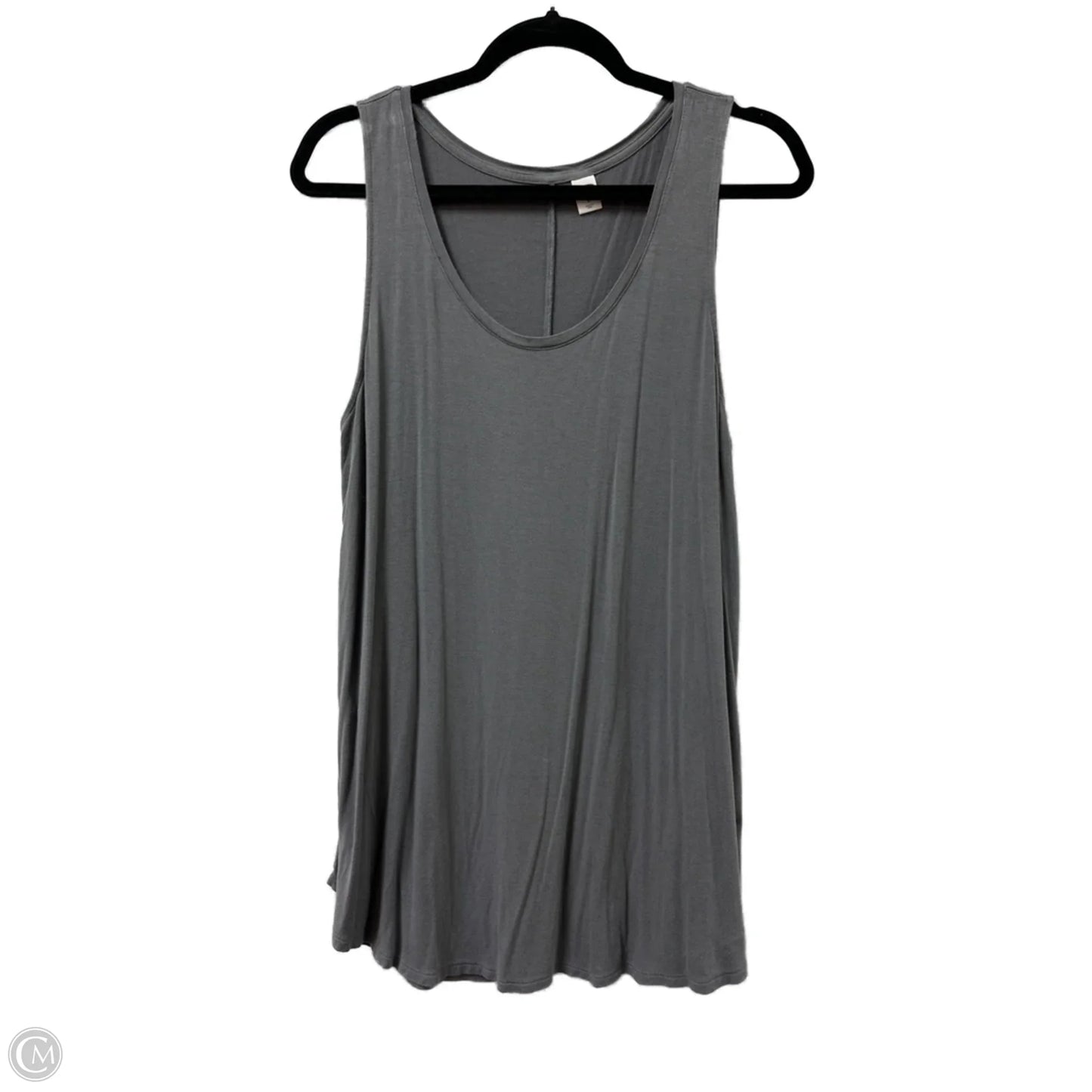 Tunic Sleeveless By Old Navy In Grey, Size: L