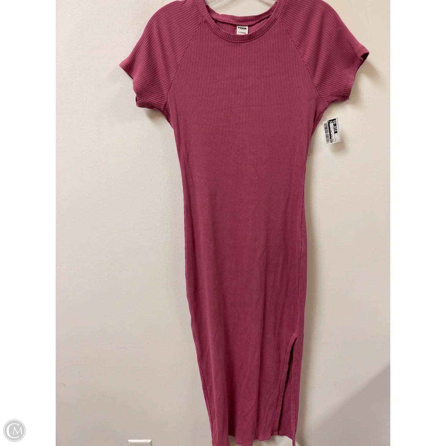 Dress Casual Maxi By Pink In Pink, Size: L