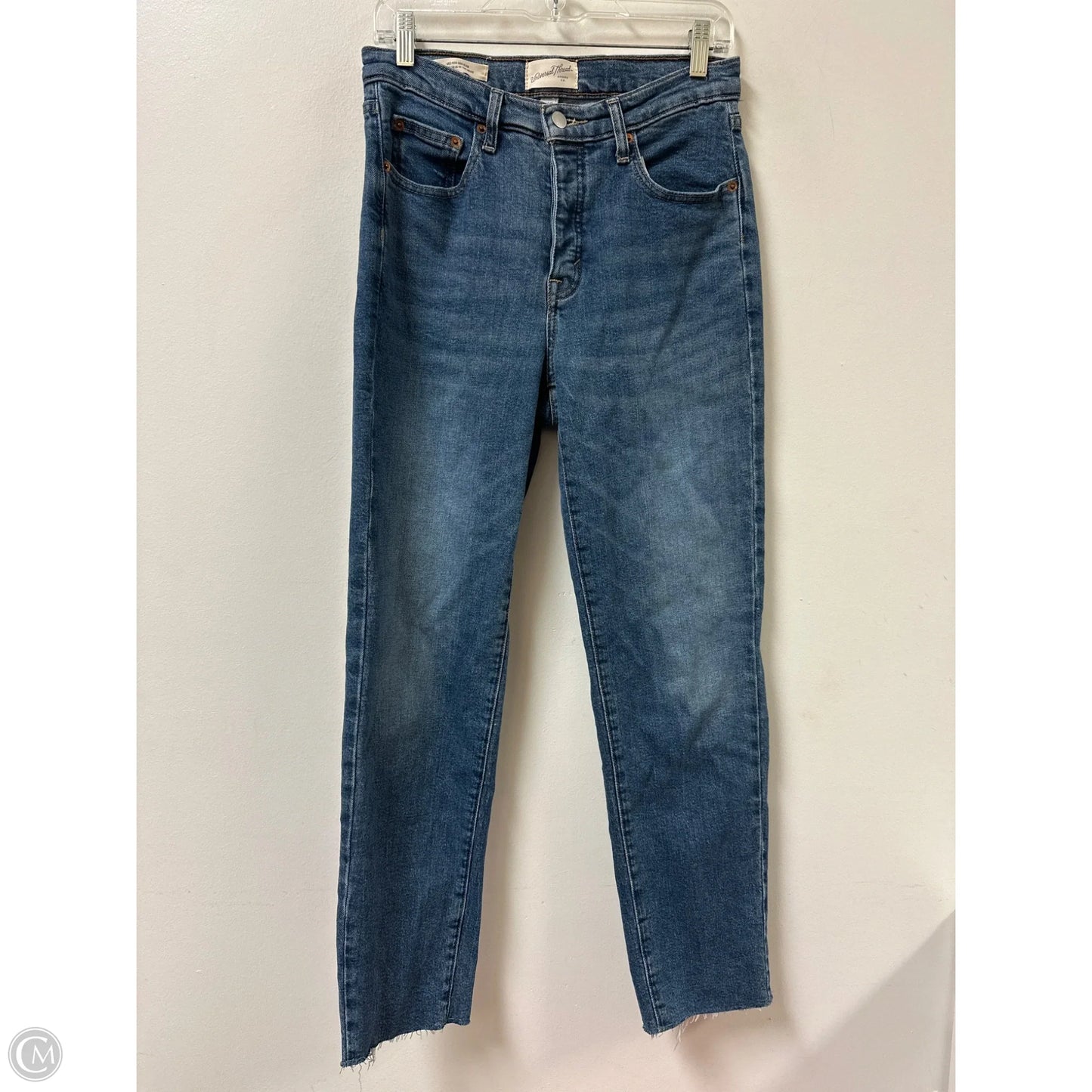 Jeans Straight By Universal Thread In Blue Denim, Size: 10