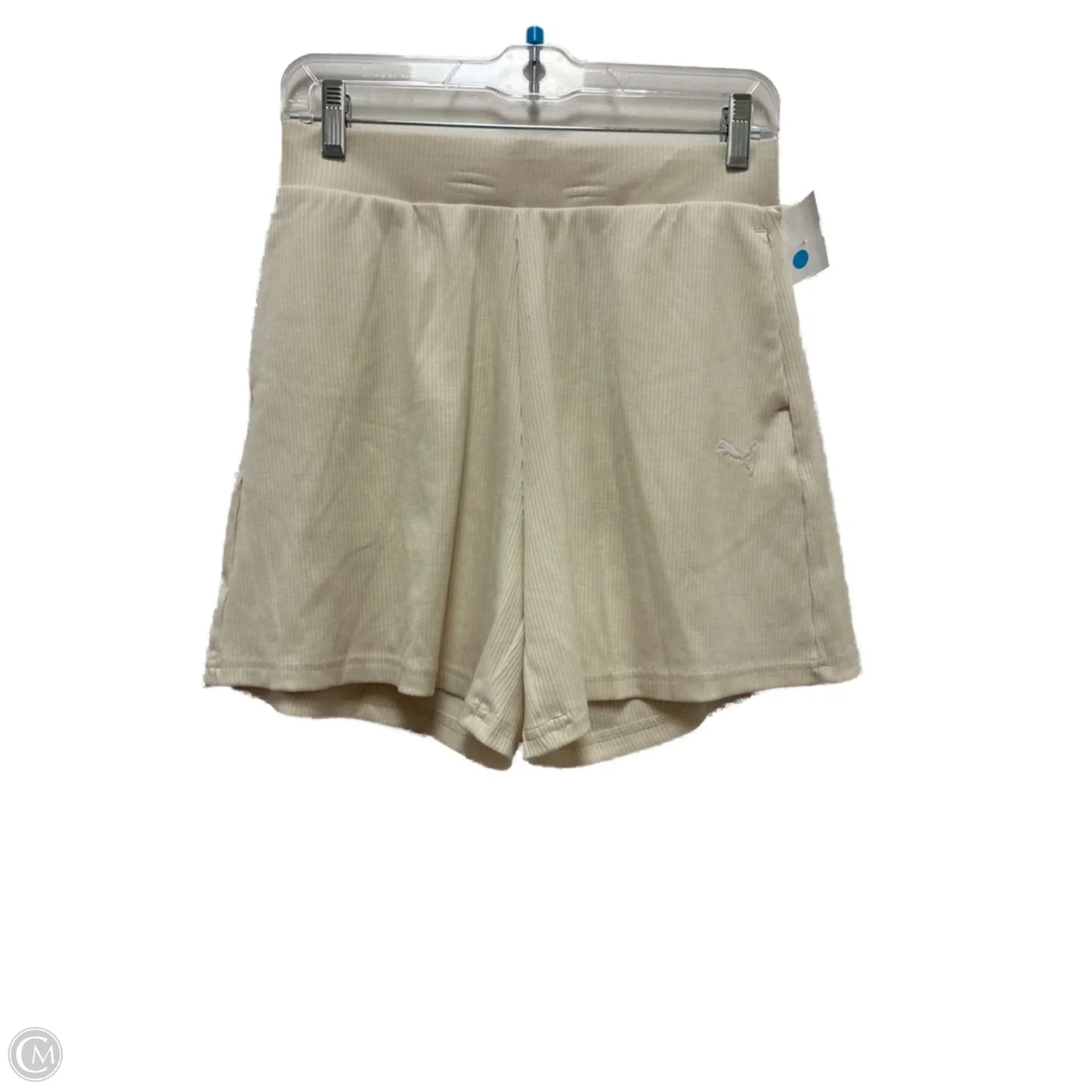 Athletic Shorts By Puma In Cream, Size: S