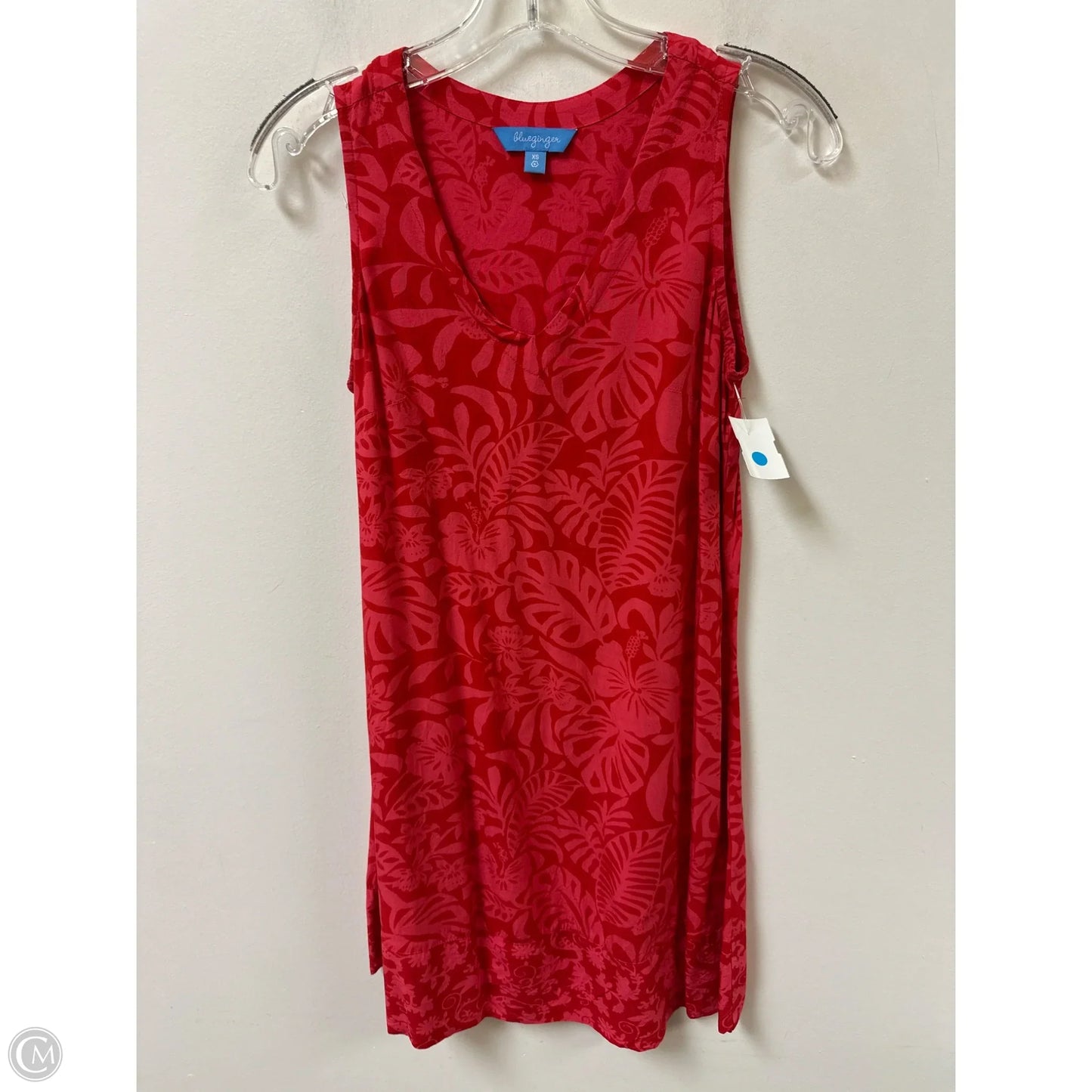 Dress Casual Short By Clothes Mentor In Pink & Red, Size: Xs